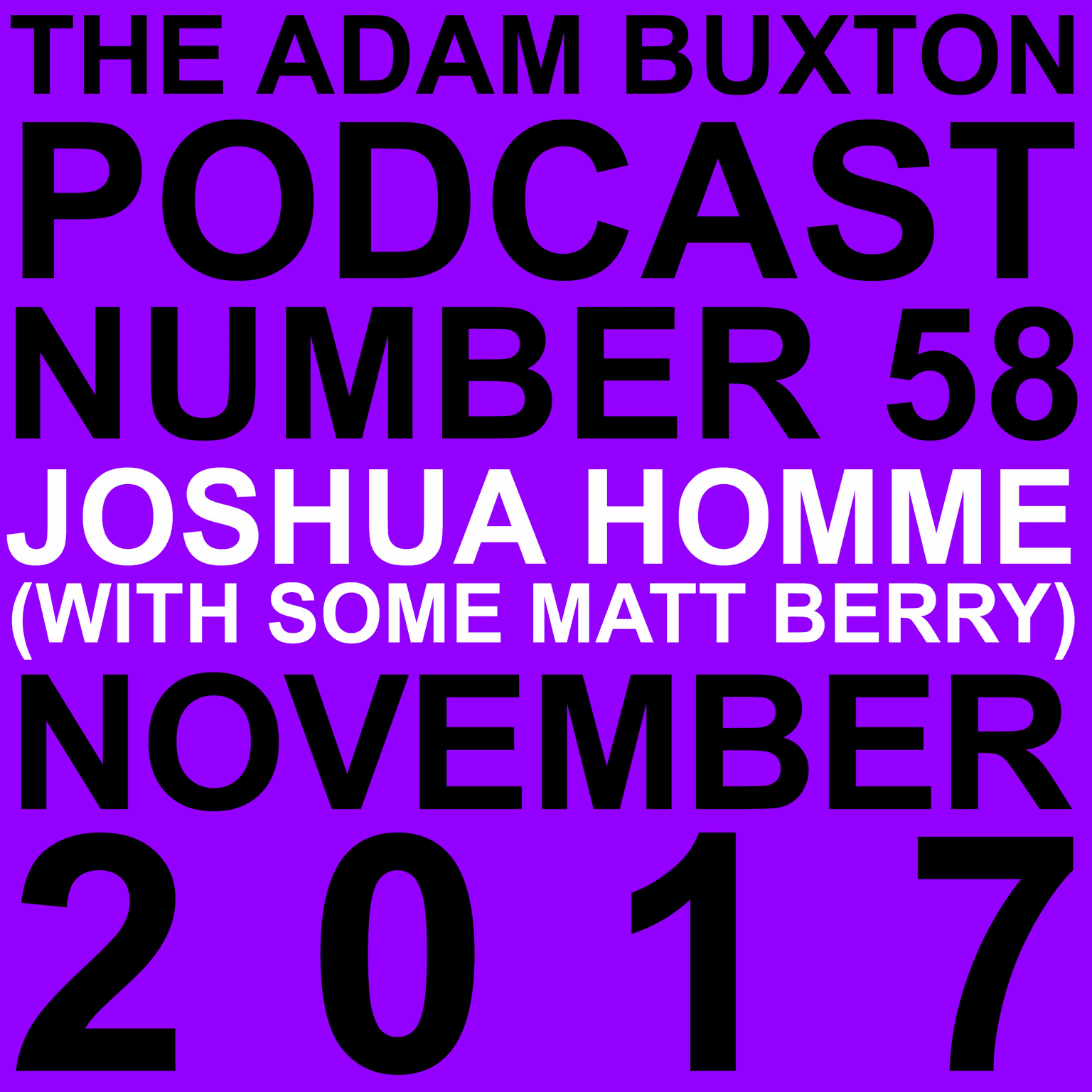EP.58 - JOSH HOMME (WITH SOME MATT BERRY) artwork