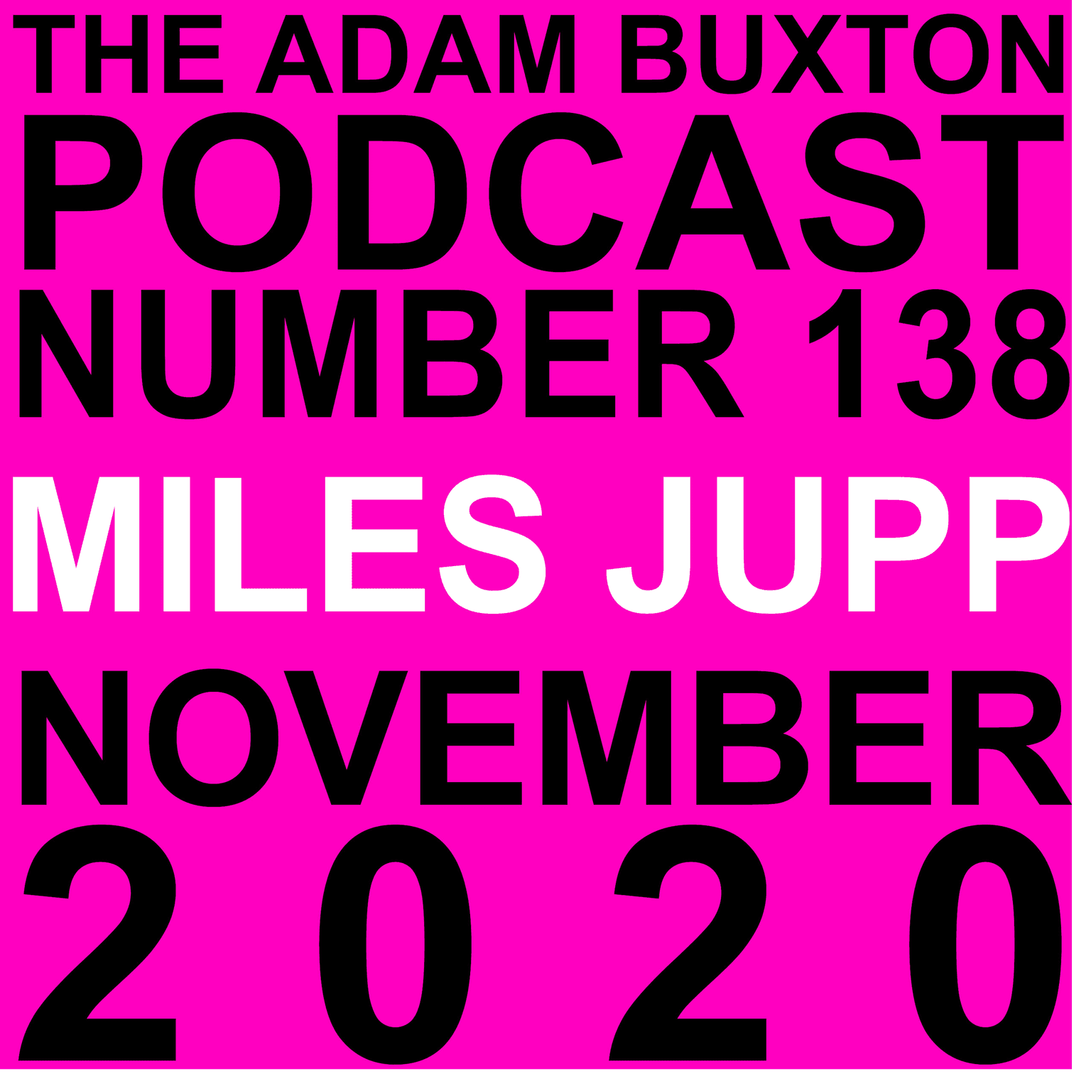 EP.138 - MILES JUPP artwork