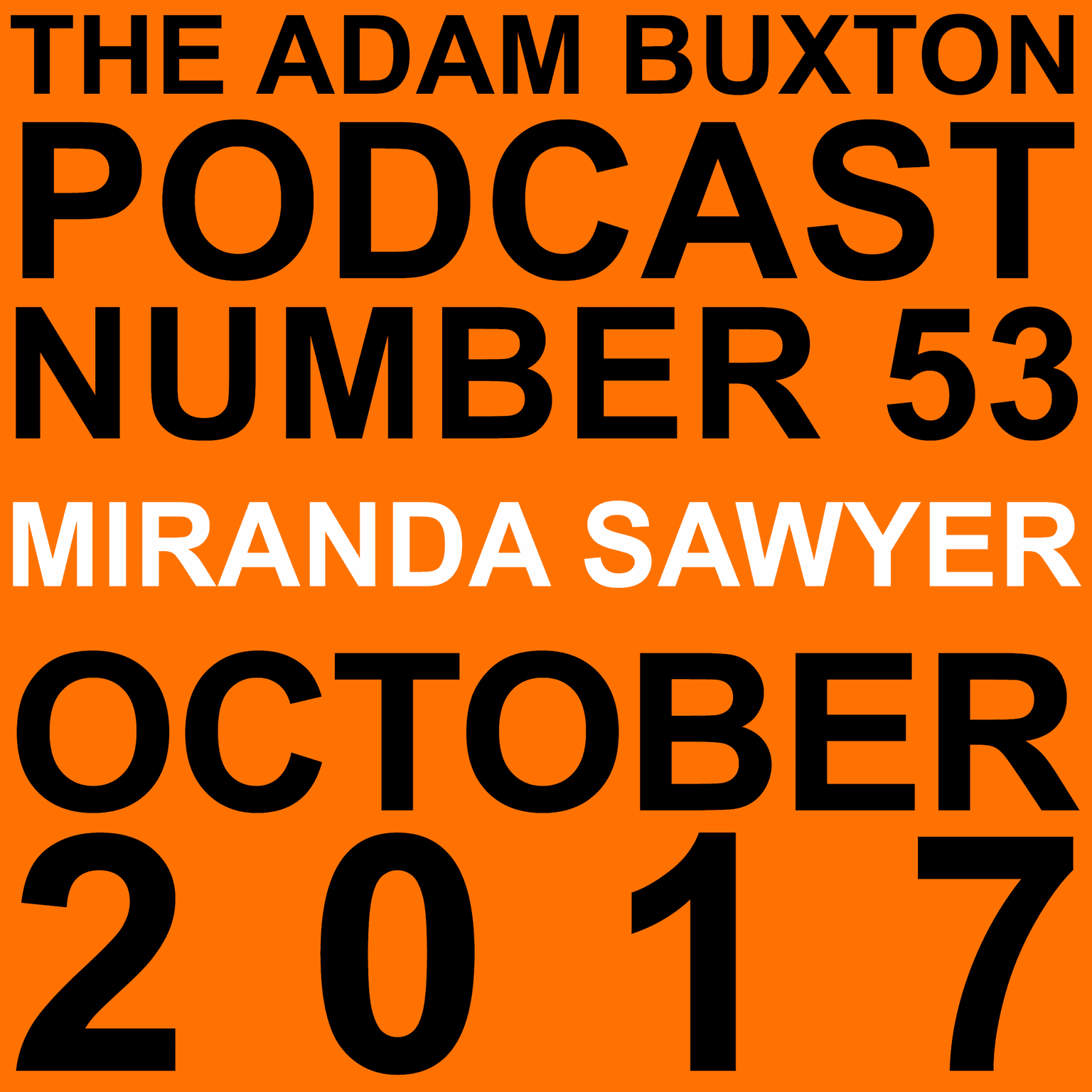 EP.53 - MIRANDA SAWYER artwork