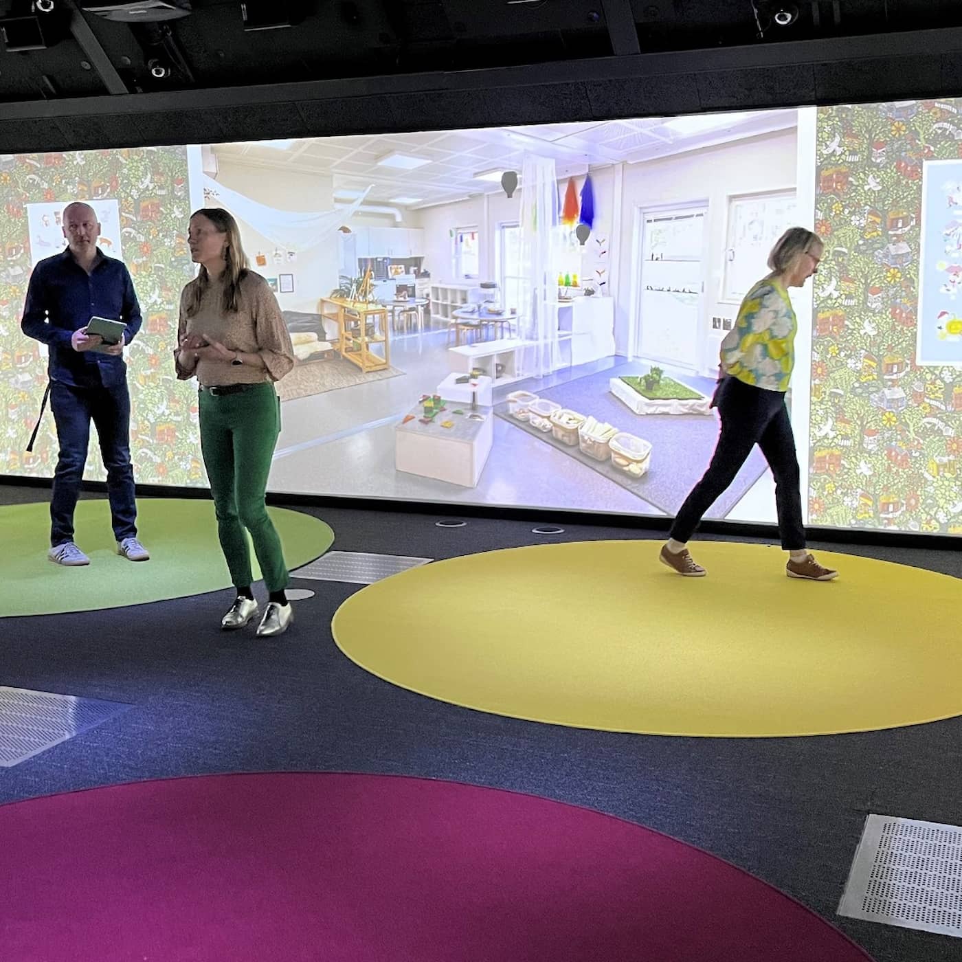 Labbet som kan bli allt från oväder till förskolehall artwork