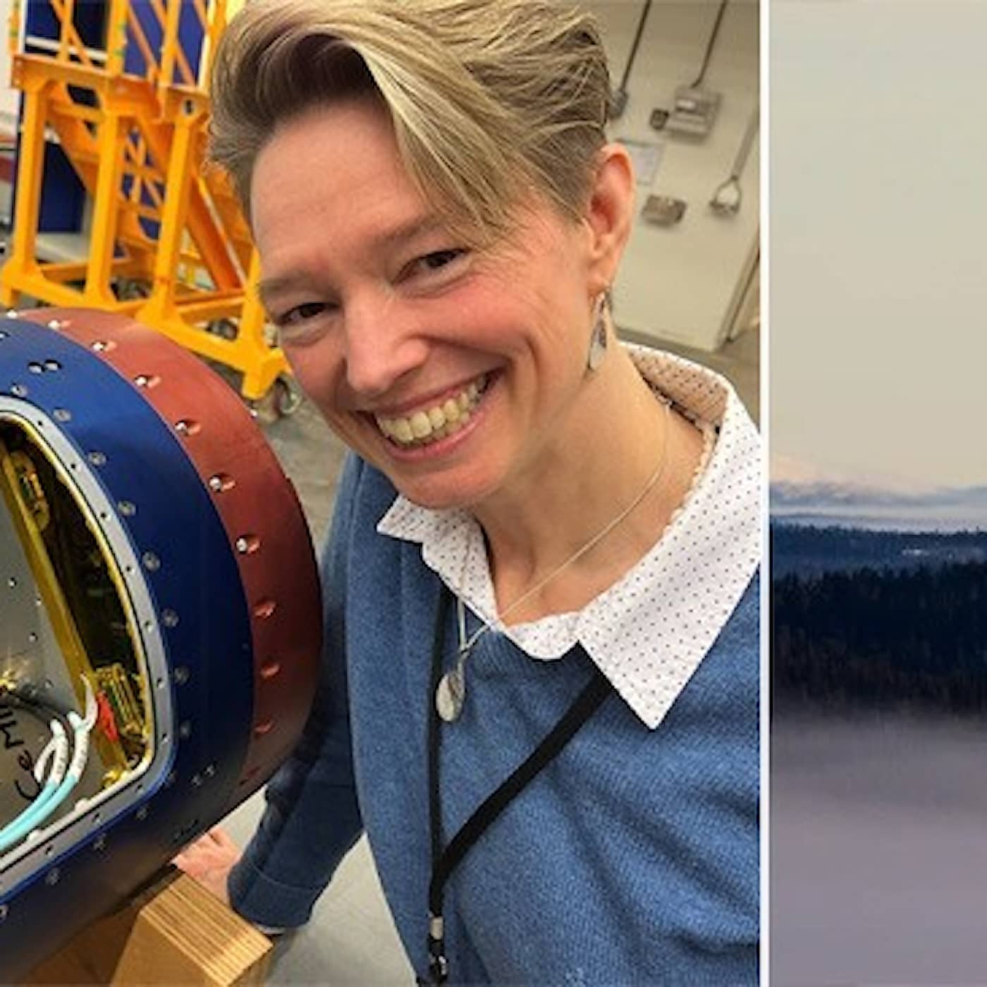 Tyngdlösa test över Kiruna – här går Gails uppfinning till väders artwork