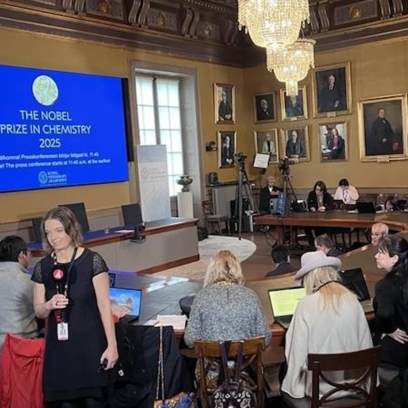 Ordningspoliser, tunnling och MOF:ar – Nobelprisen 2025 artwork