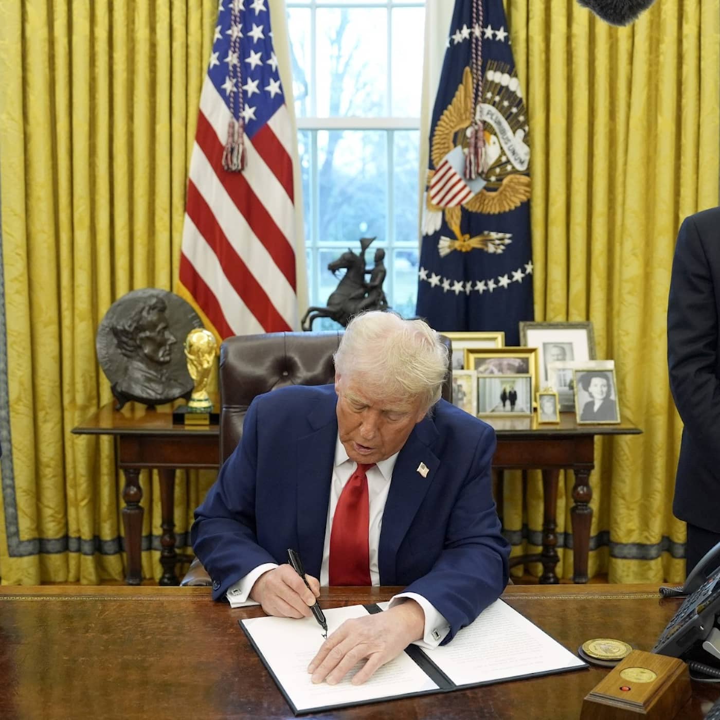 Presidentorder lamslår amerikansk forskning artwork