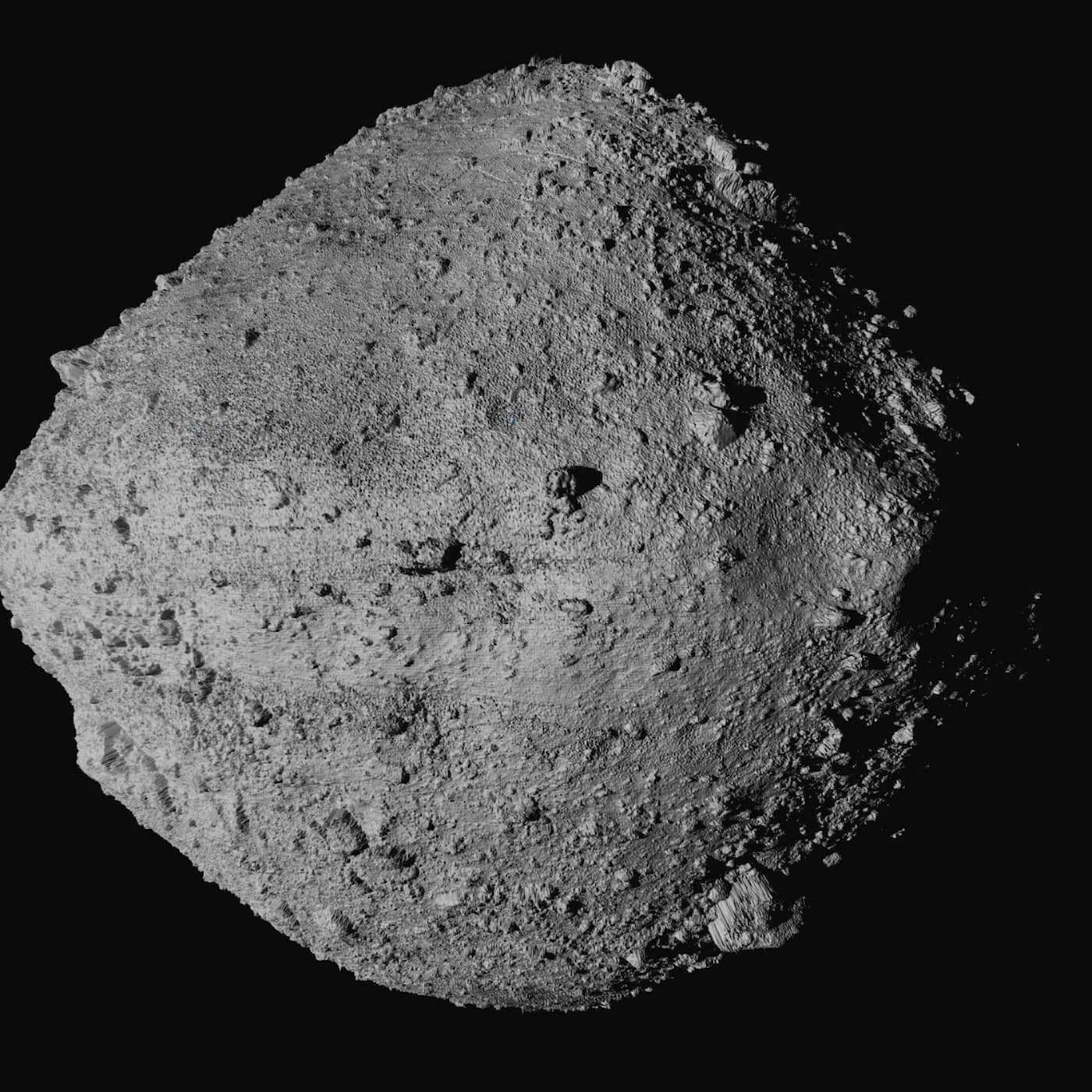 Prover från asteroiden Bennu innehåller livsmolekyler artwork