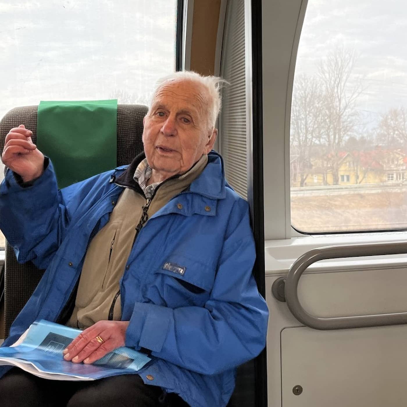 Sveriges meste jurist Bertil Bengtsson jobbar helst på tåg artwork