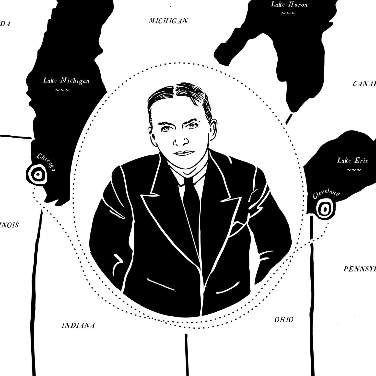 Al Capone, Eliot Ness, and Cleveland’s Torso Murderer artwork