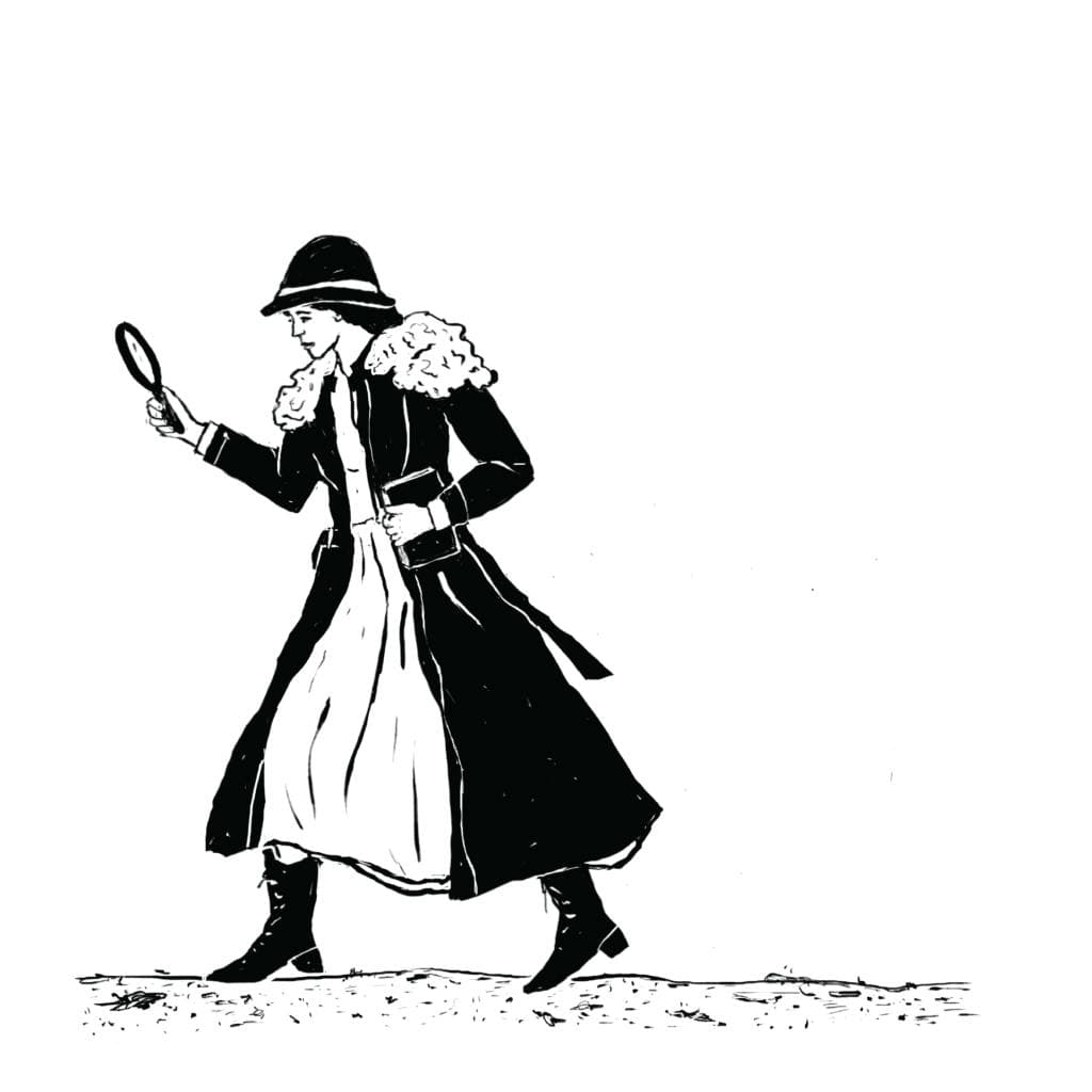 Mrs. Sherlock Holmes artwork
