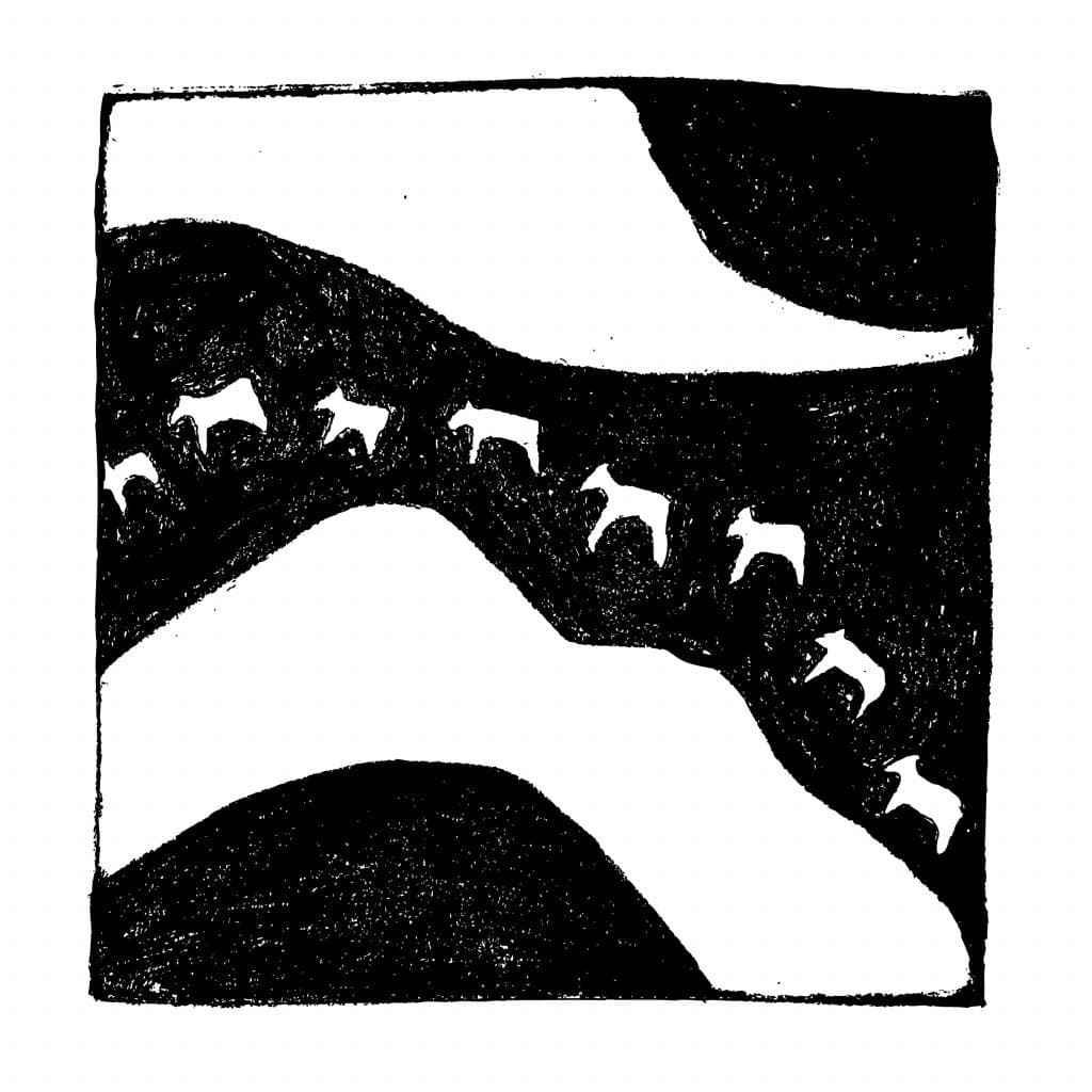 Bears, Birds, and Bones artwork