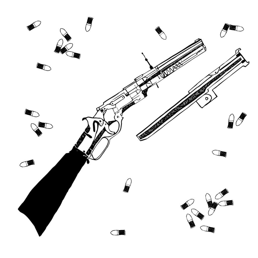 The Widow and the Winchester artwork