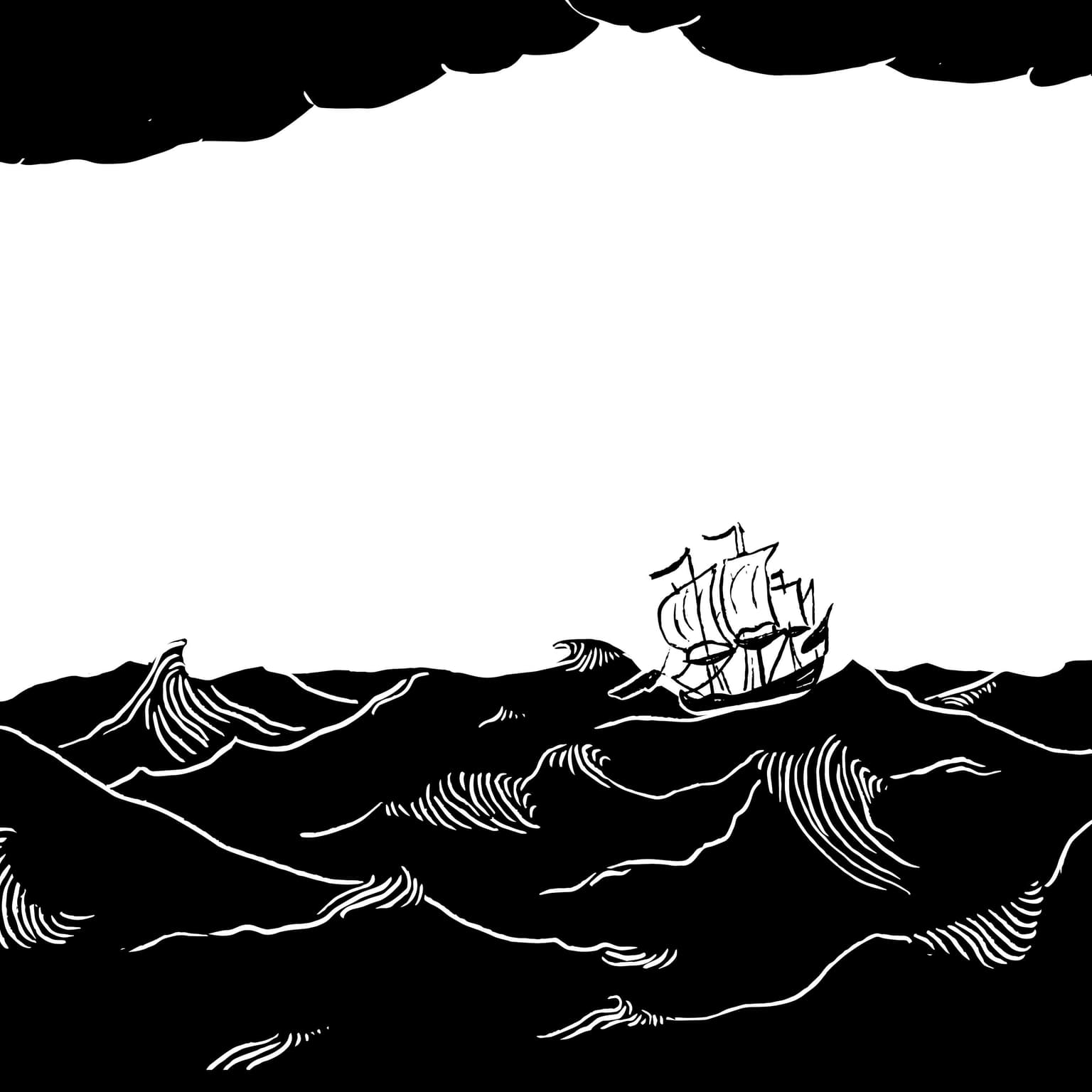 Shipwrecked artwork