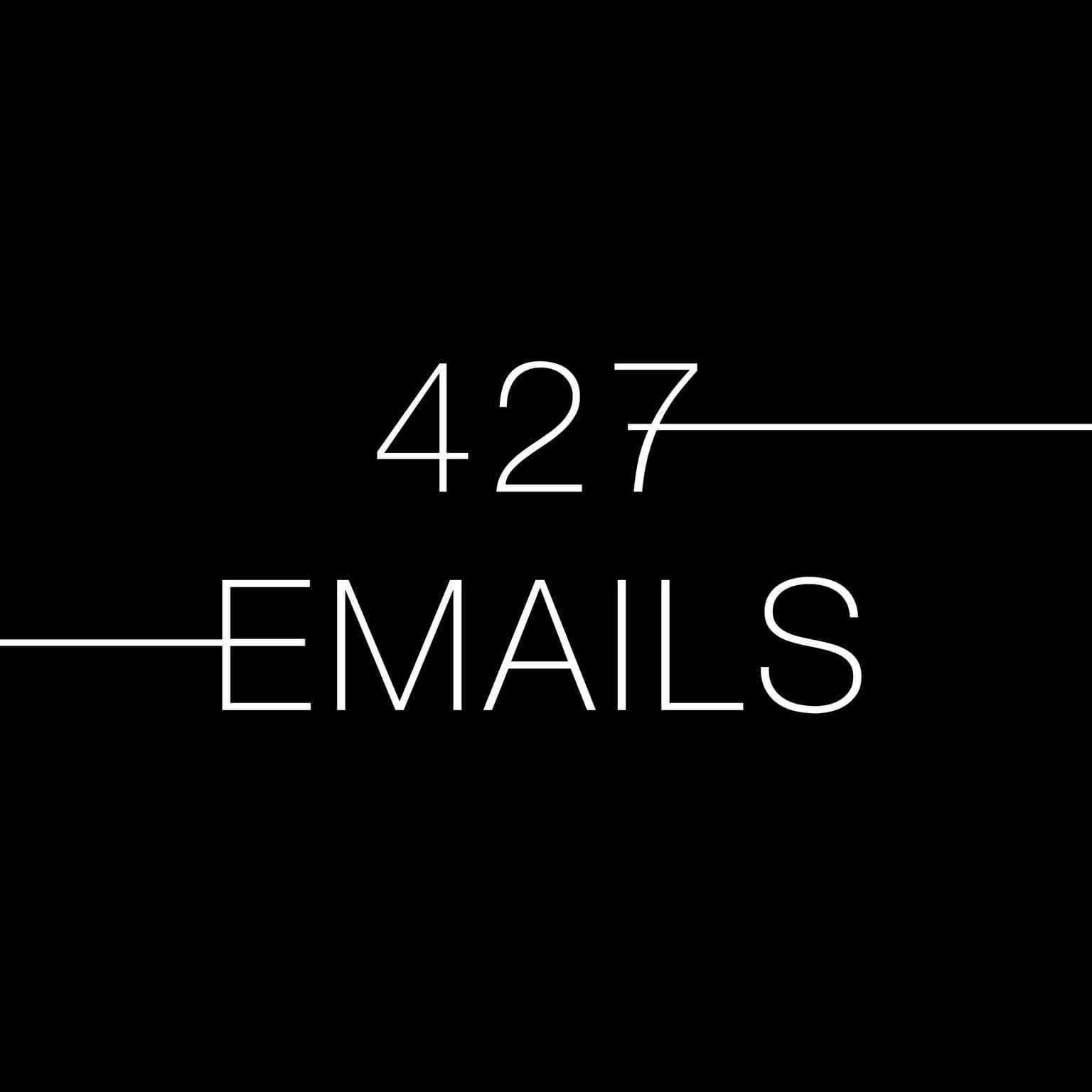 427 Emails artwork