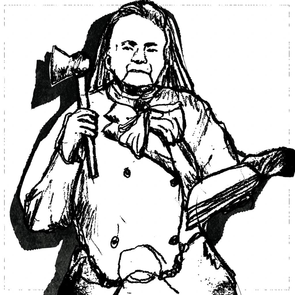 Carry A. Nation artwork