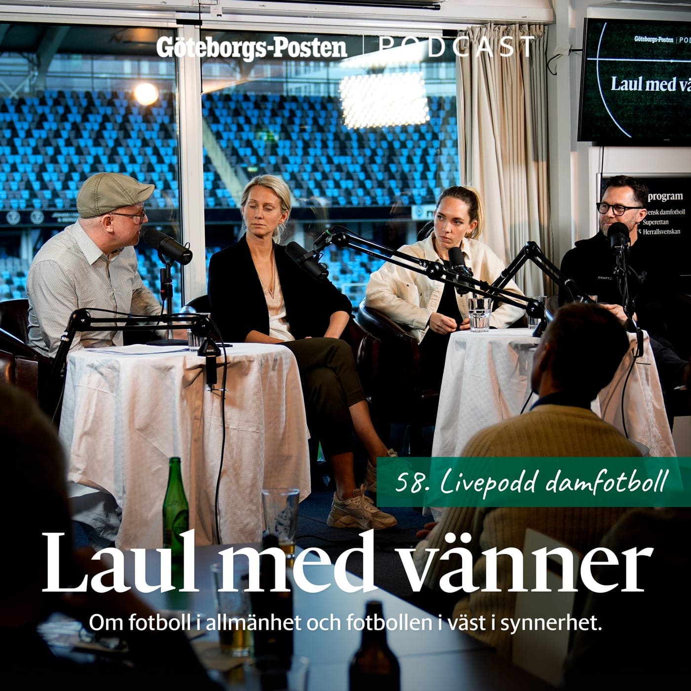 58. Livepodd damfotboll – med Rubensson, Svanström och Fahlén artwork