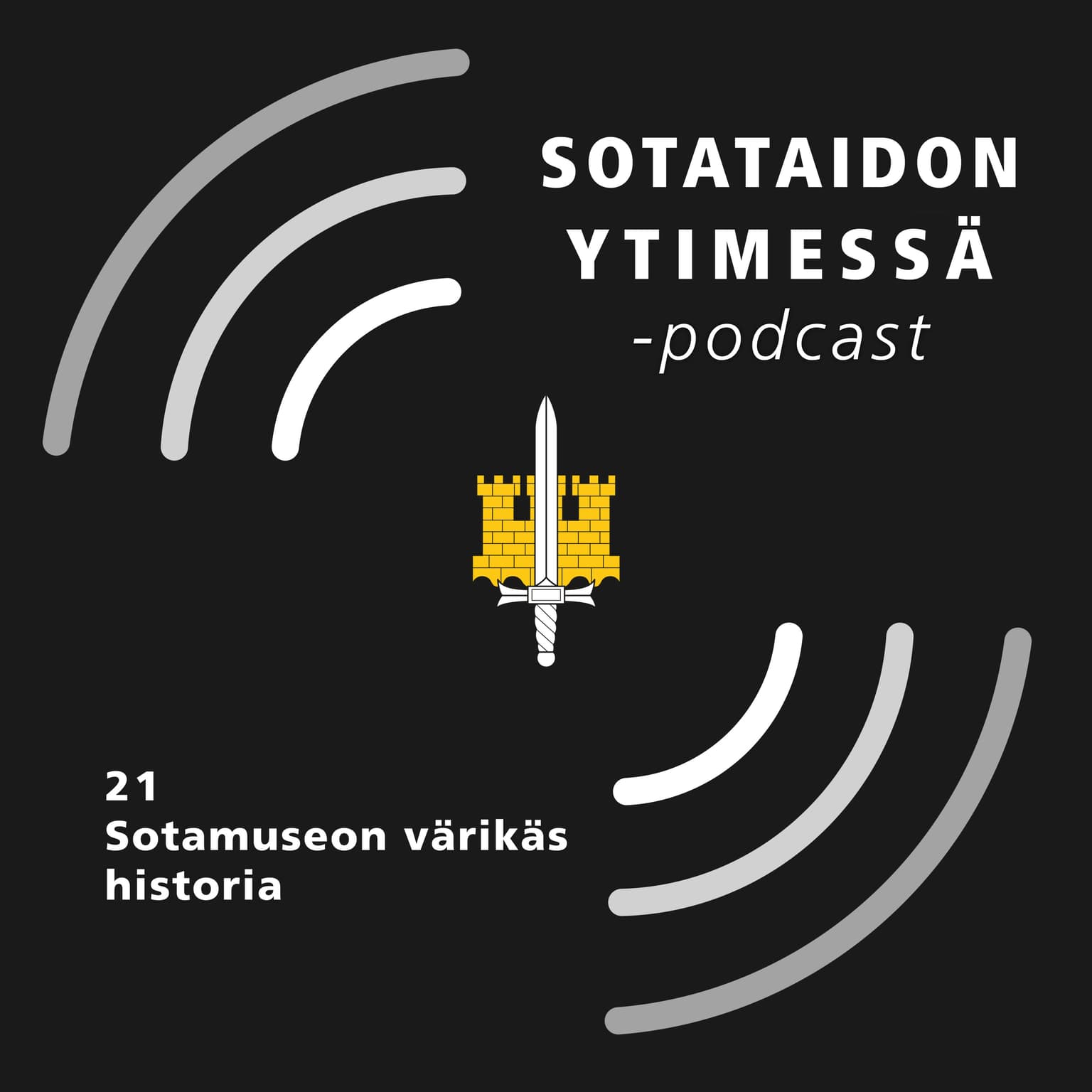 21 Sotamuseon värikäs historia artwork