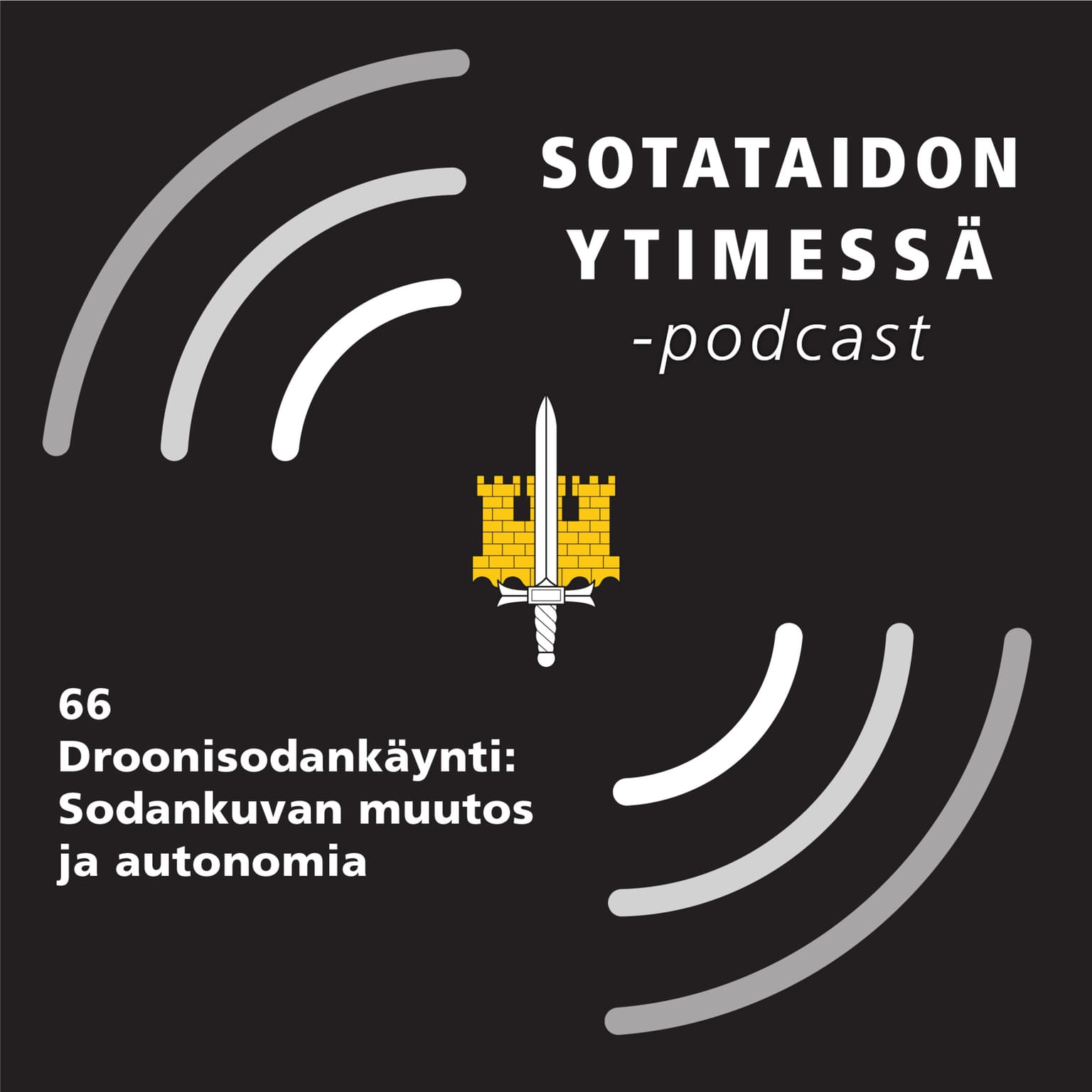 66 Droonisodankäynti: Sodankuvan muutos ja autonomia artwork