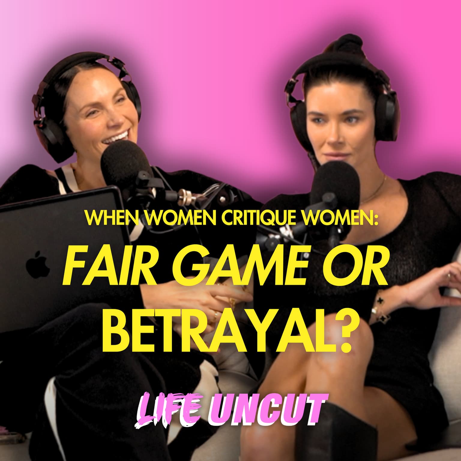 Are female journalists to blame? Britt's an exhibitionist and Jameela Jamil won't be interviewed by women anymore. artwork