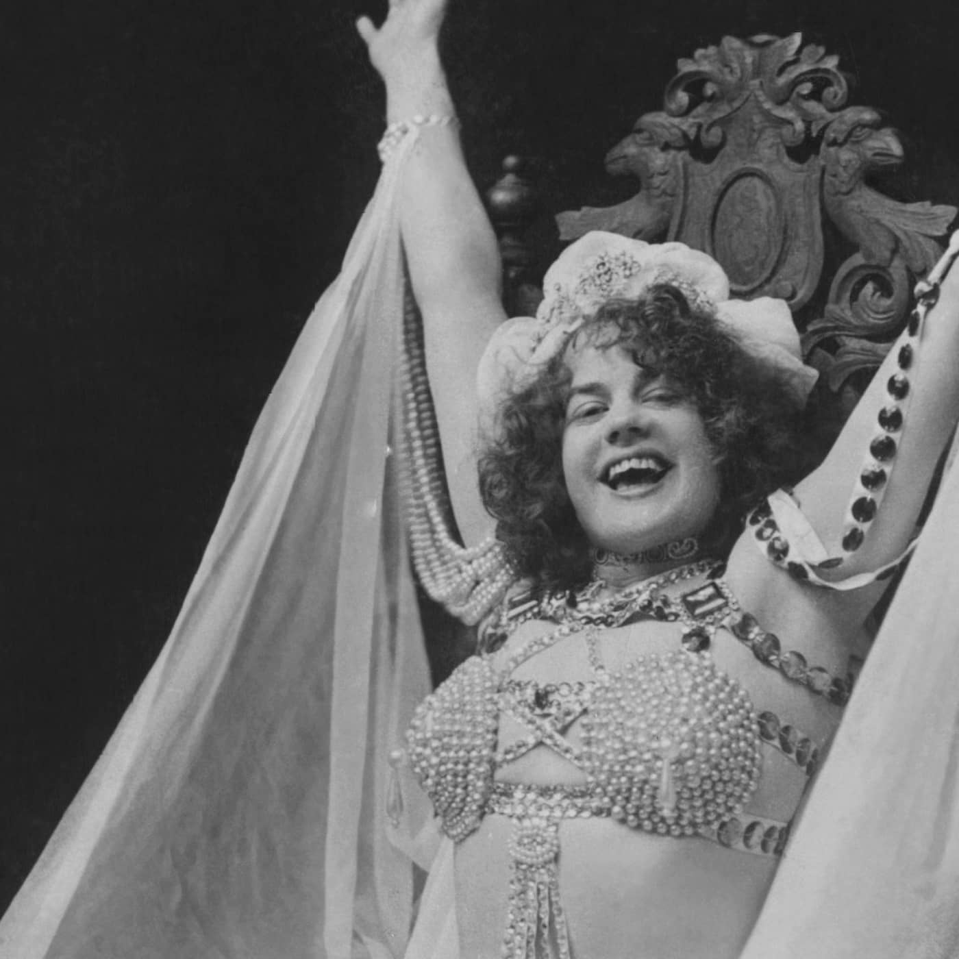 100 år före Sabrina Carpenter, Lady Gaga och Madonna fanns förebilden för dem alla – Eva Tanguay artwork