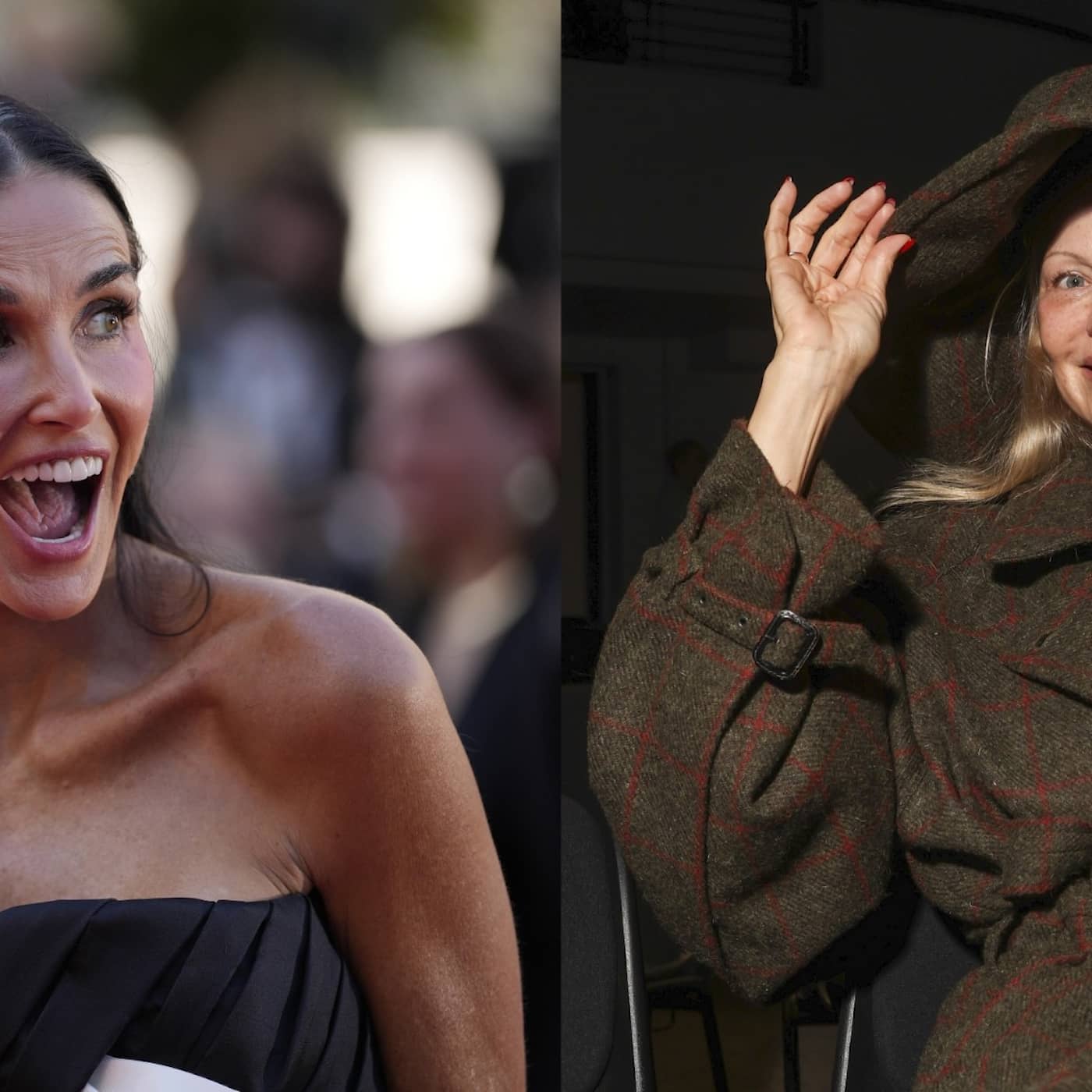 Comeback Queens – därför älskar modevärlden Demi Moore och Pamela Anderson, just nu artwork