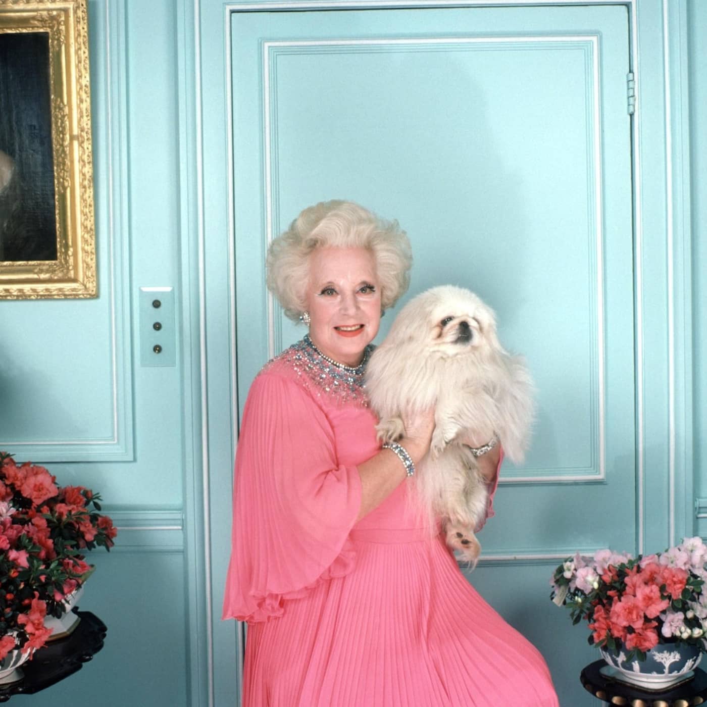 Barbara Cartland – rekordsäljande romancedrottning i rosa artwork