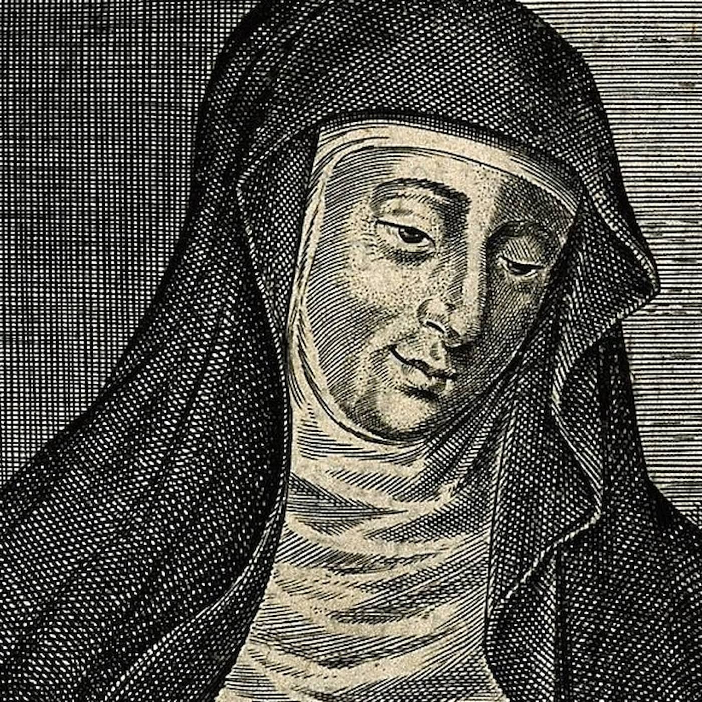 Modeförebilden från medeltiden – Hildegard av Bingen artwork