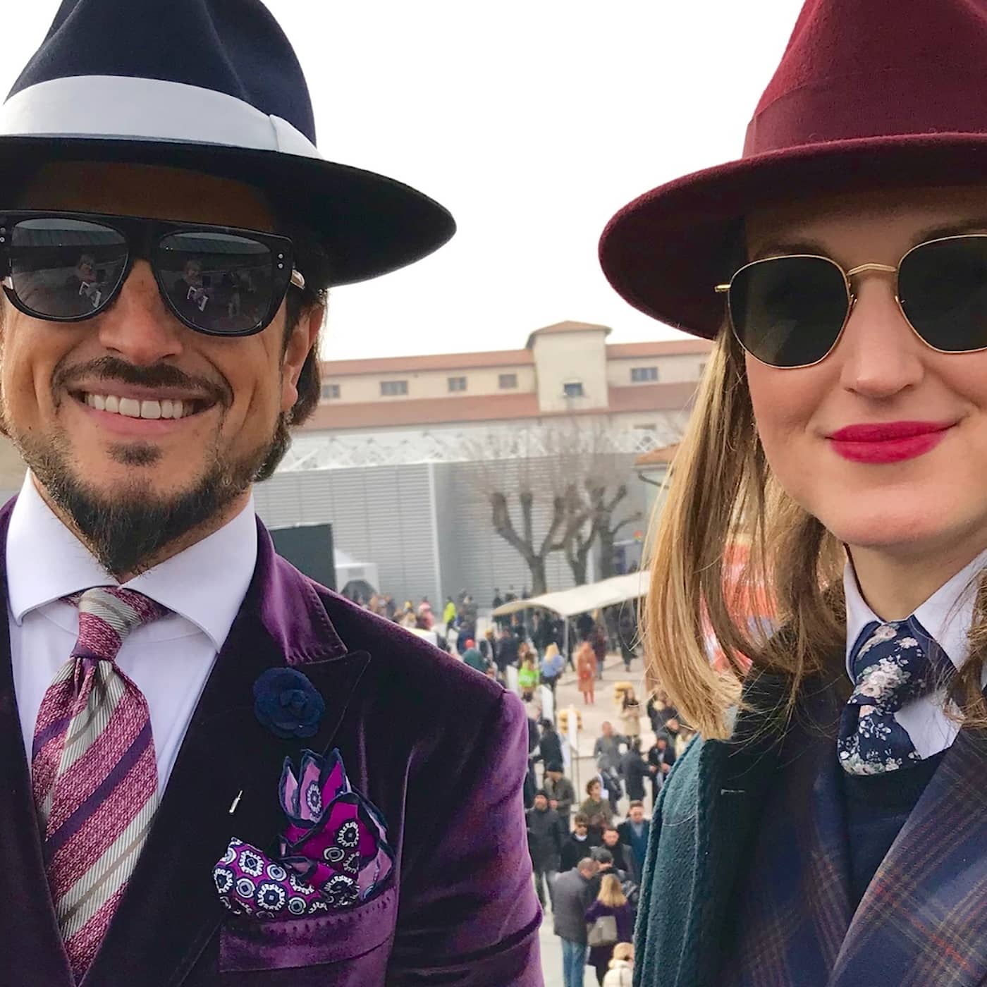 Pitti Uomo – herrmodemässan i Florens där påfåglar häckar artwork