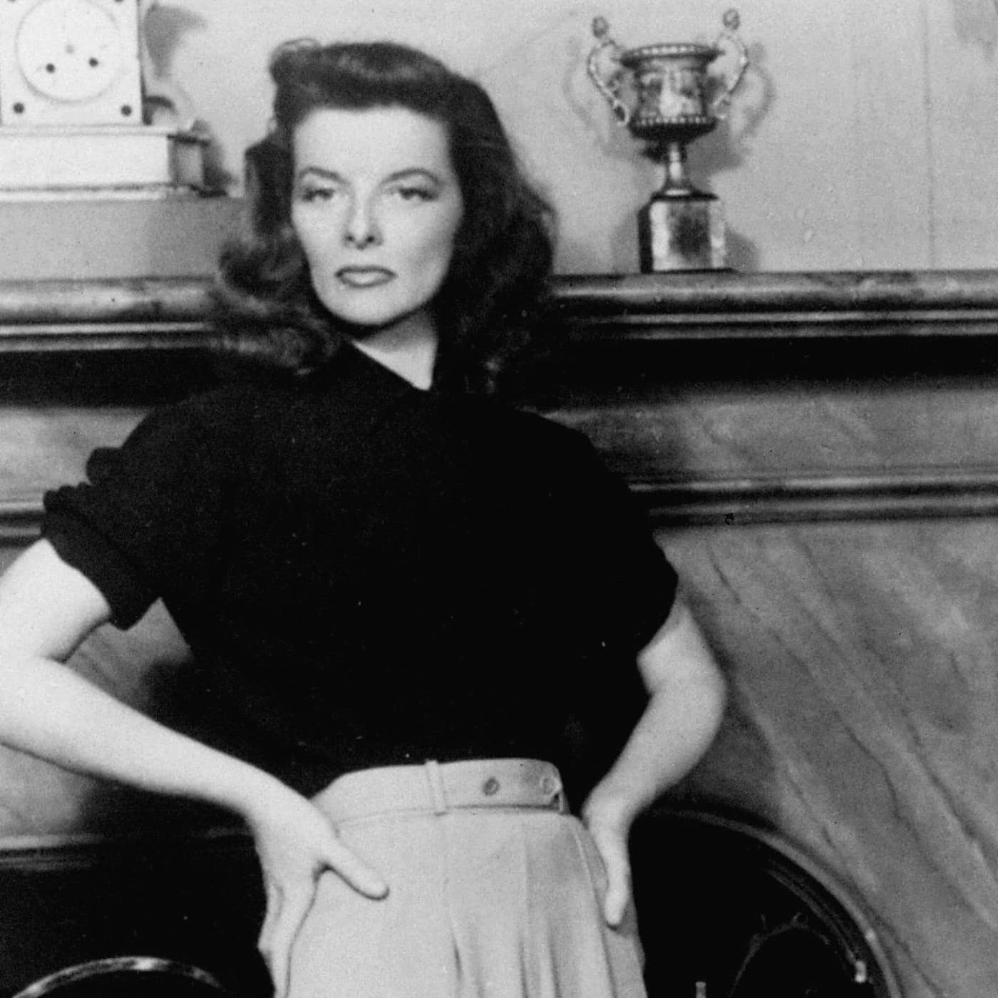 Katharine Hepburn – frisinnad föregångare i byxor artwork