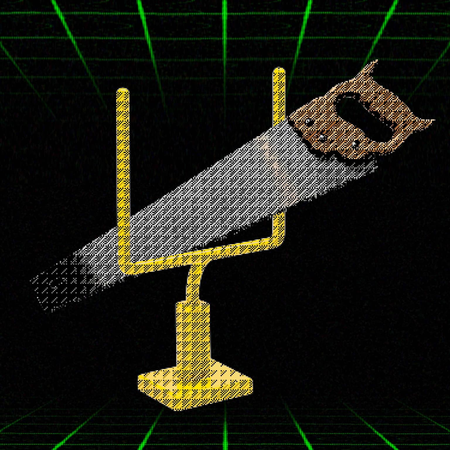The Ballad of Saw Man: How to Tear Down (and Steal*) a Goalpost artwork