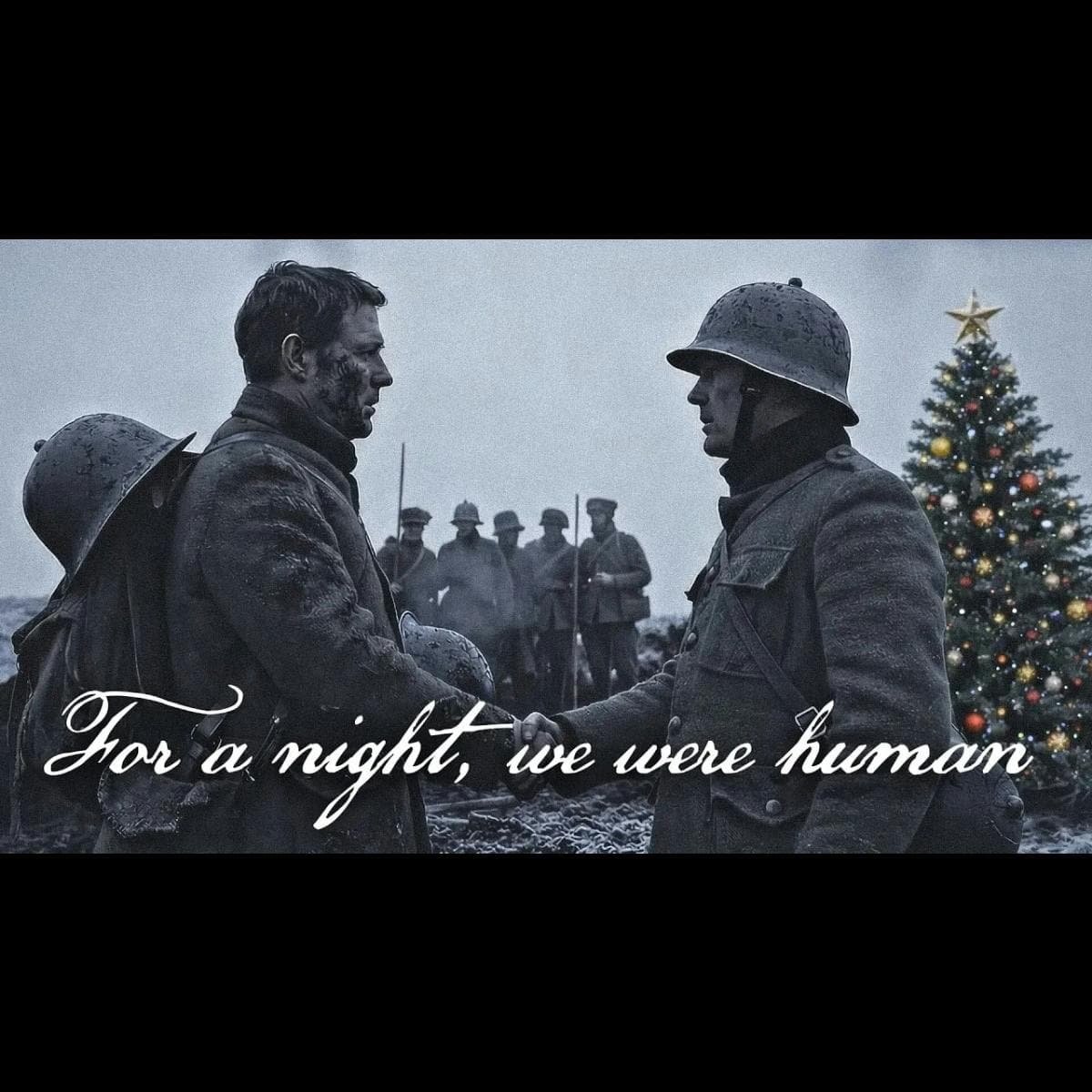 For a Night, We Were Human | The Christmas Truce artwork