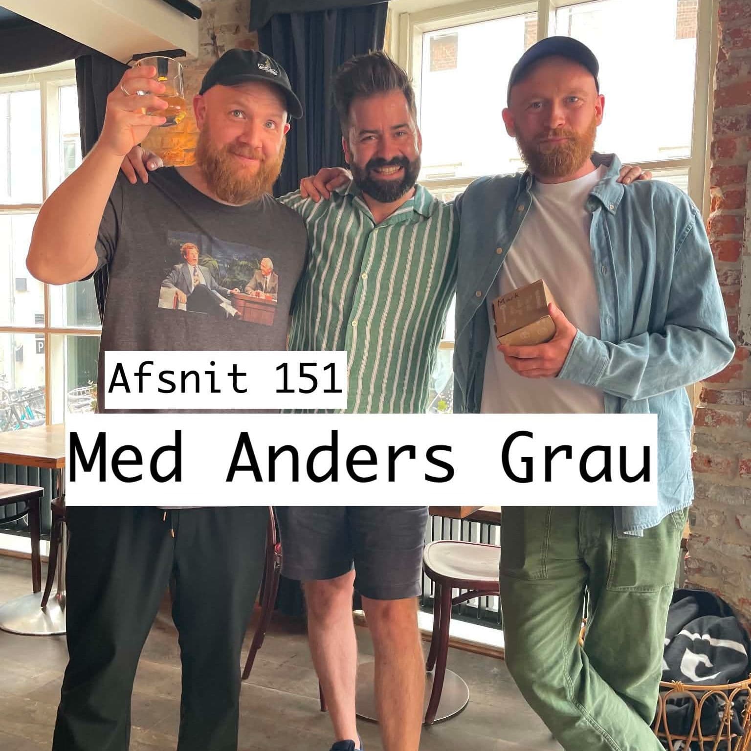 #151 "Minister for pis og lort" med Anders Grau artwork