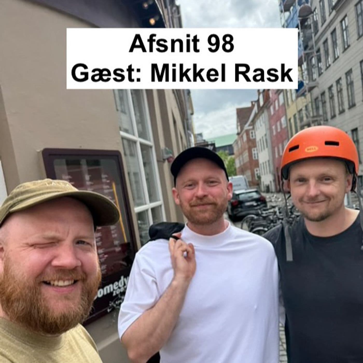 #98 "Tynde ben, lille røv og stor mave" med Mikkel Rask artwork