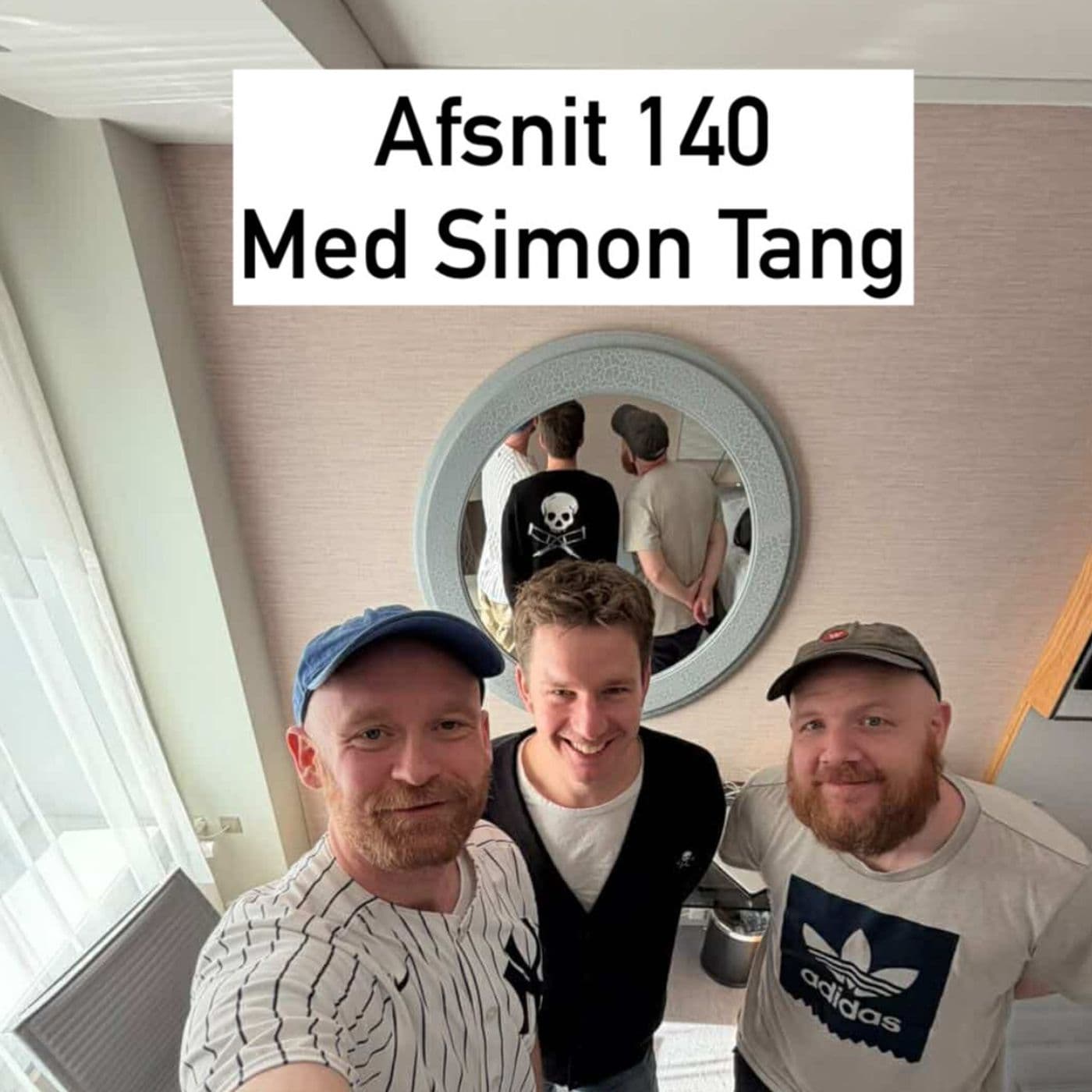 #140 "Til vejfest med DJ Martin Jensen" med Simon Tang artwork
