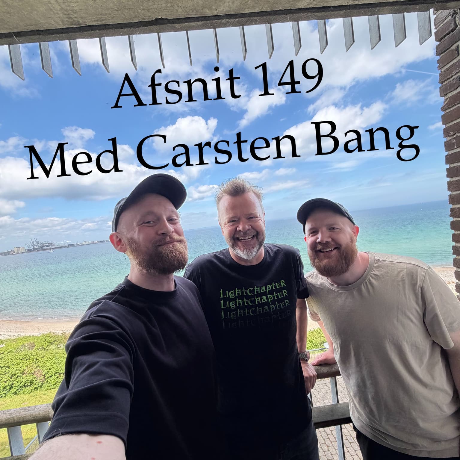 #149 "En tur på Rådhuset iført gagball" med Carsten Bang artwork