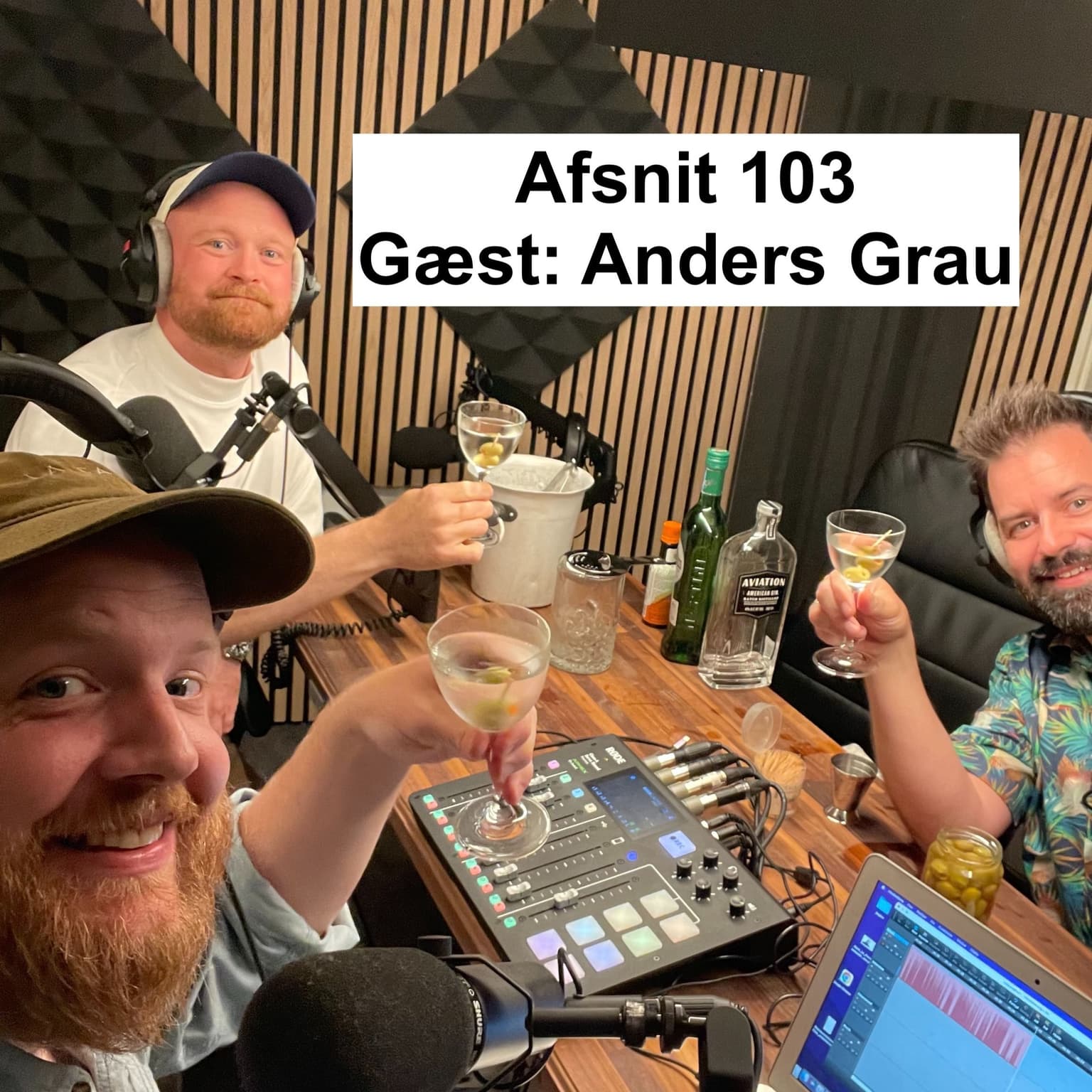 #103 "Det kan være pisse lige meget det hele nu" med Anders Grau artwork