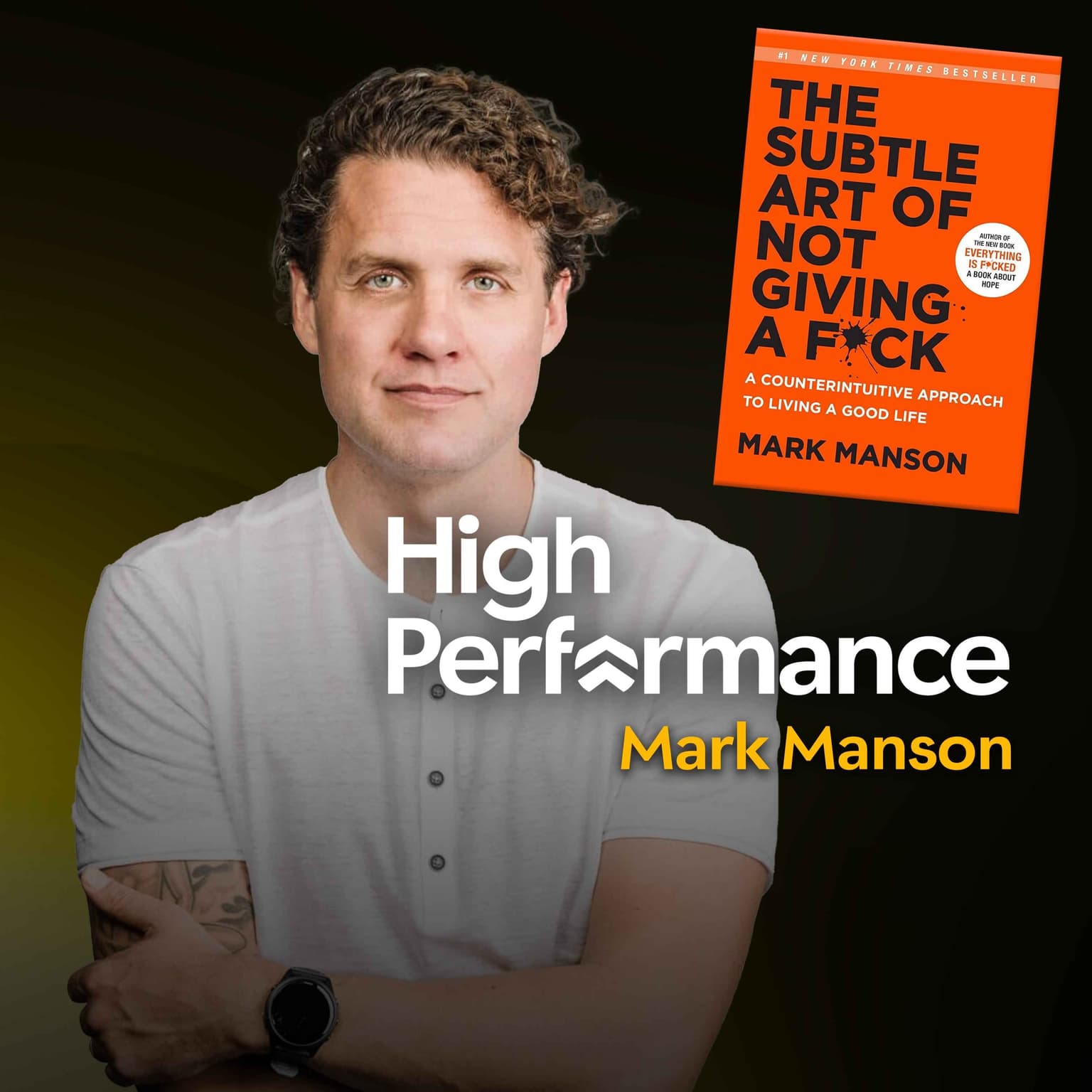 The Subtle Art Author, Mark Manson: How To Rebuild After Burnout artwork