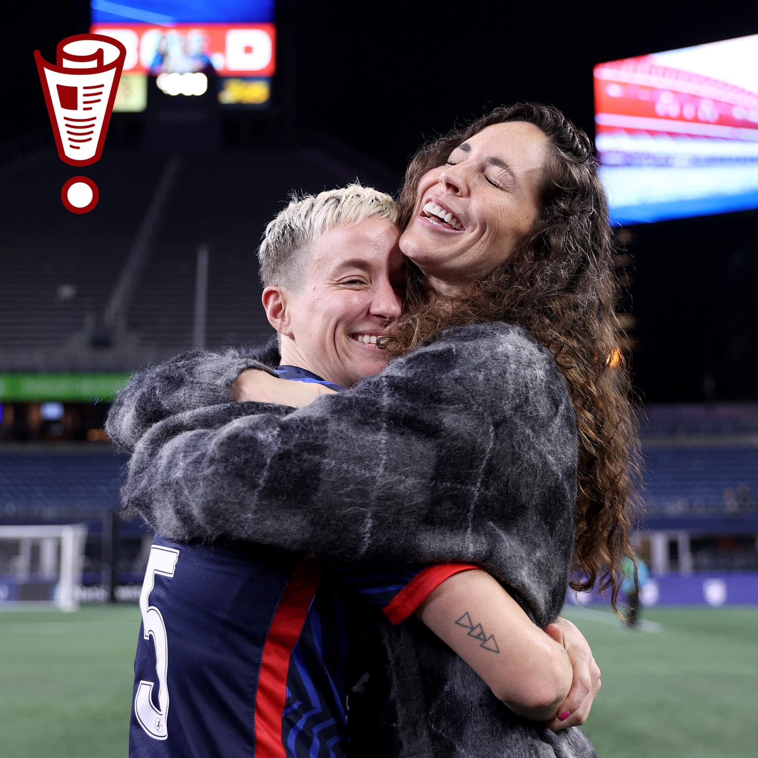 WWDTM: Sue Bird and Megan Rapinoe artwork