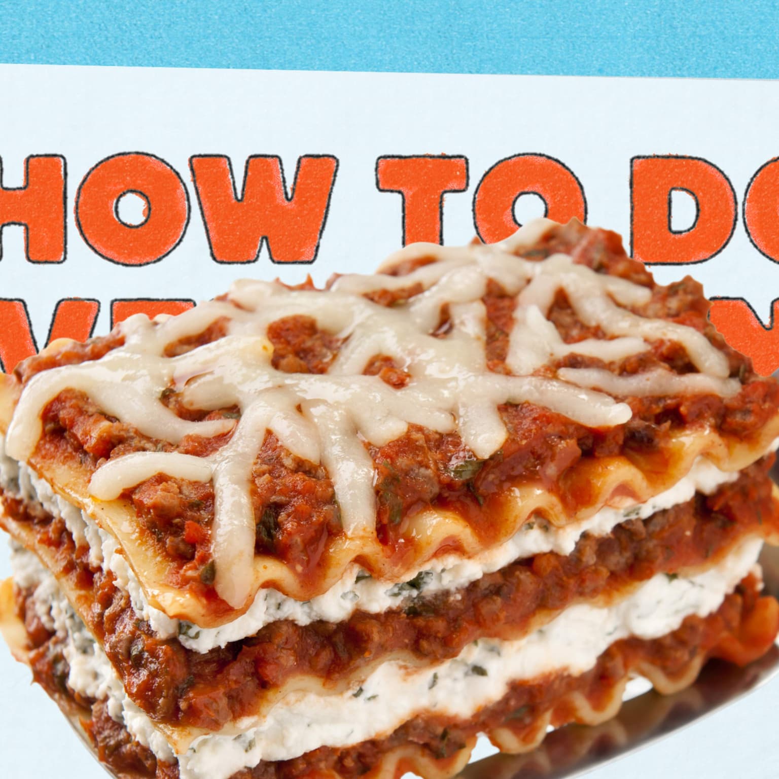 HTDE: How To Make Lasagna Without An Oven, with Peter Sagal artwork