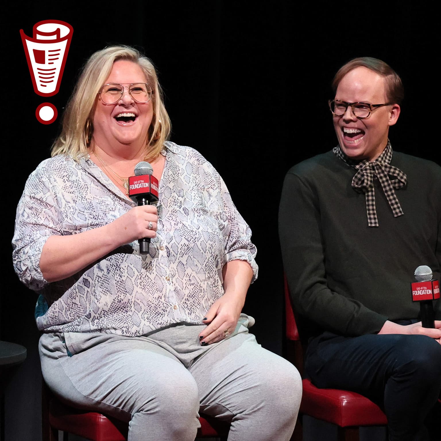 WWDTM: Bridget Everett and Jeff Hiller artwork
