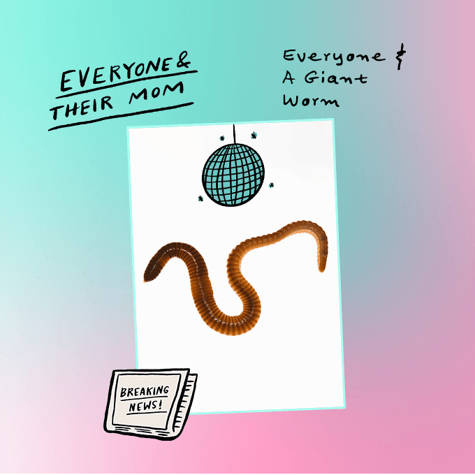 Everyone & A Giant Worm artwork