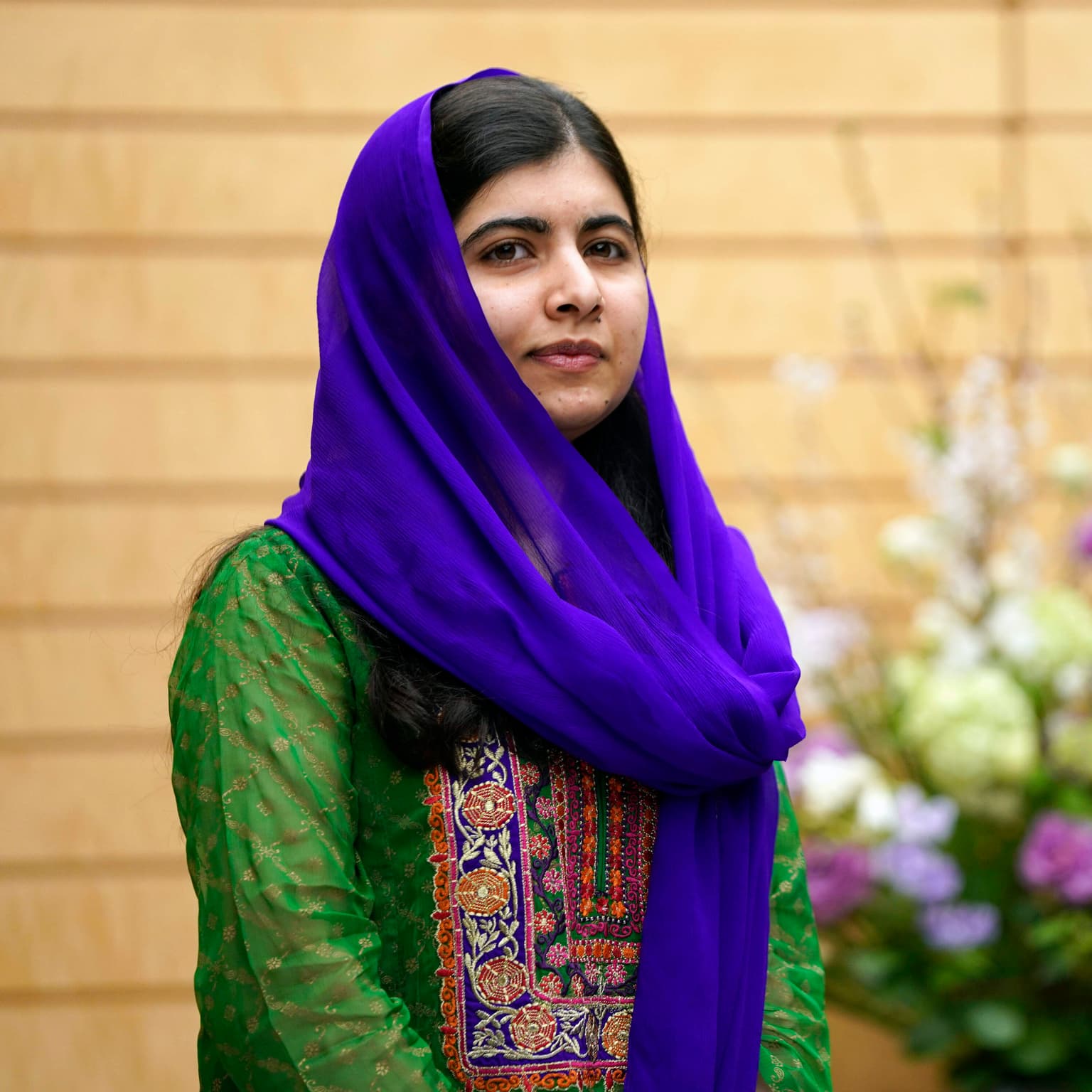 Malala Yousafzai on winning the Nobel Peace Prize while in chemistry class artwork