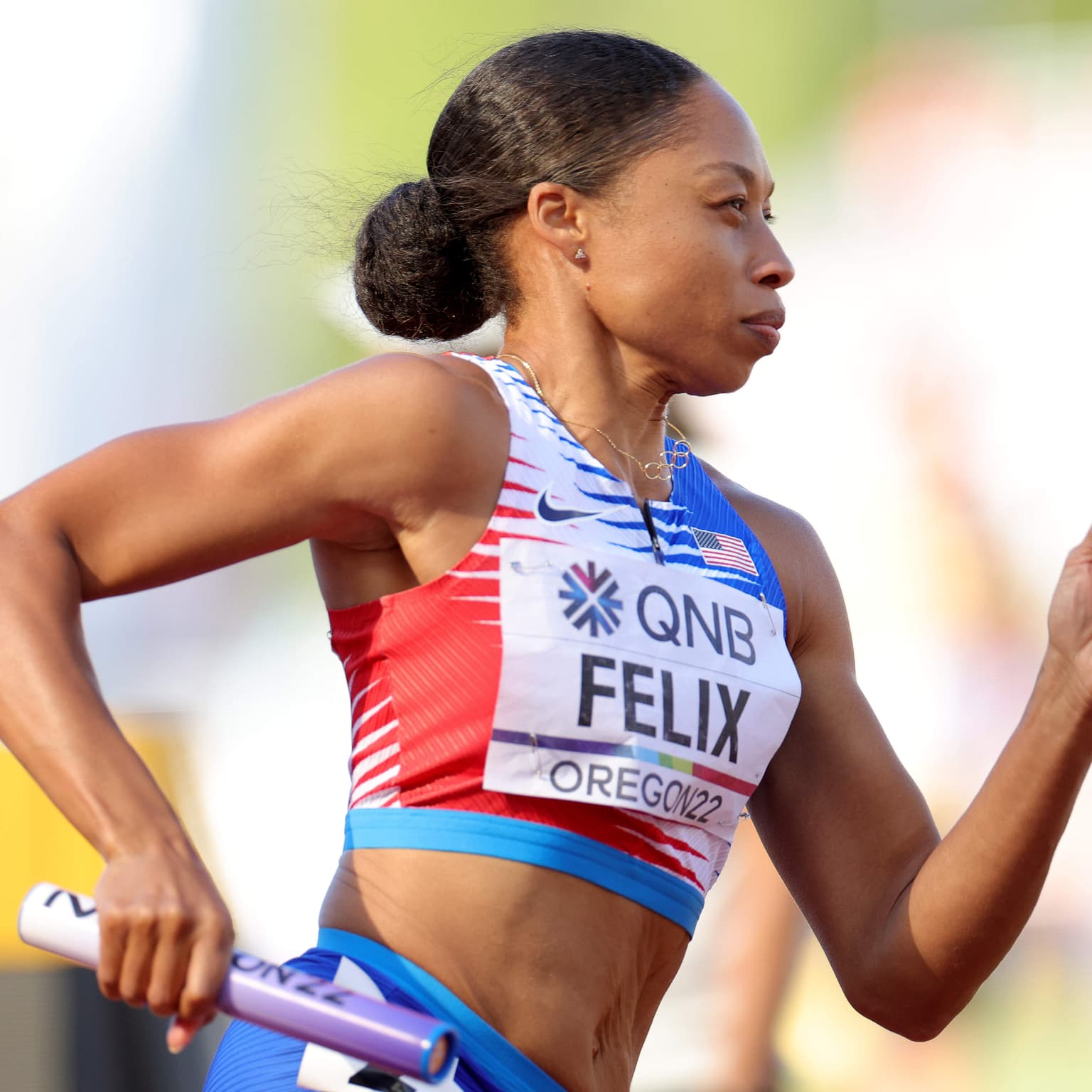 WWDTM: Allyson Felix artwork