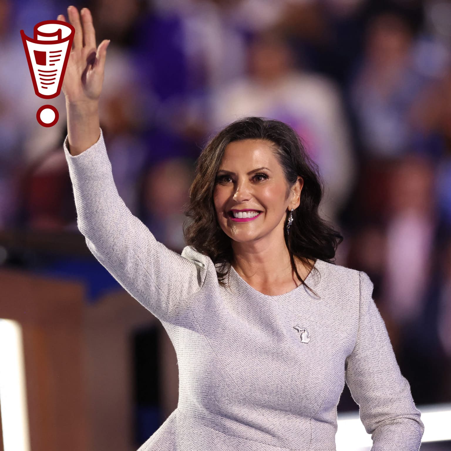 WWDTM: Governor Whitmer artwork