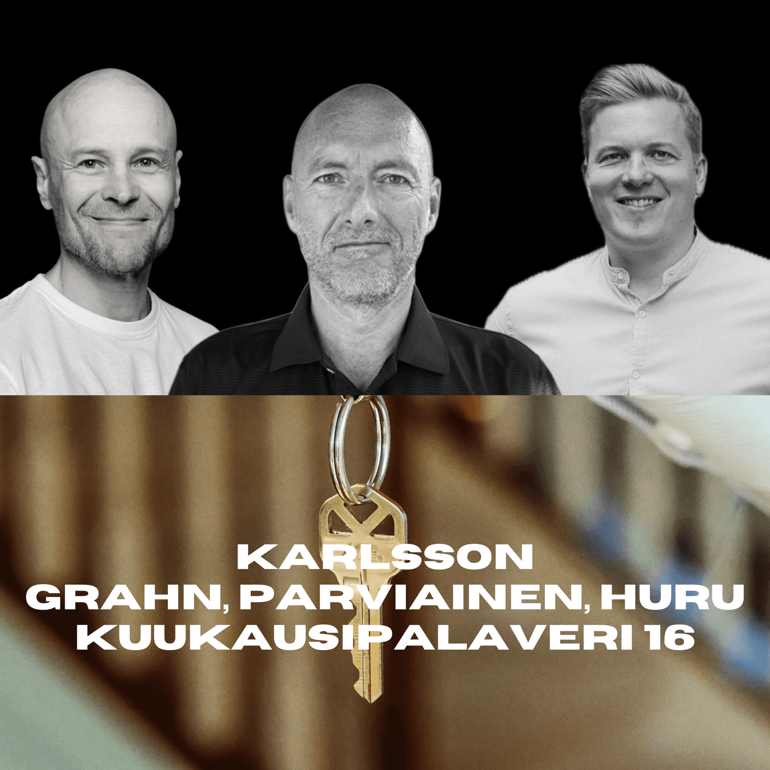 344. Karlsson, Grahn, Parviainen, Huru - Kuukausipalaveri 16 artwork