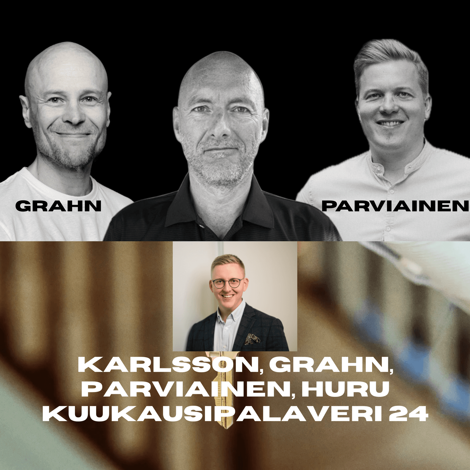 376. Karlsson, Grahn, Parviainen, Huru - Kuukausipalaveri 24 artwork