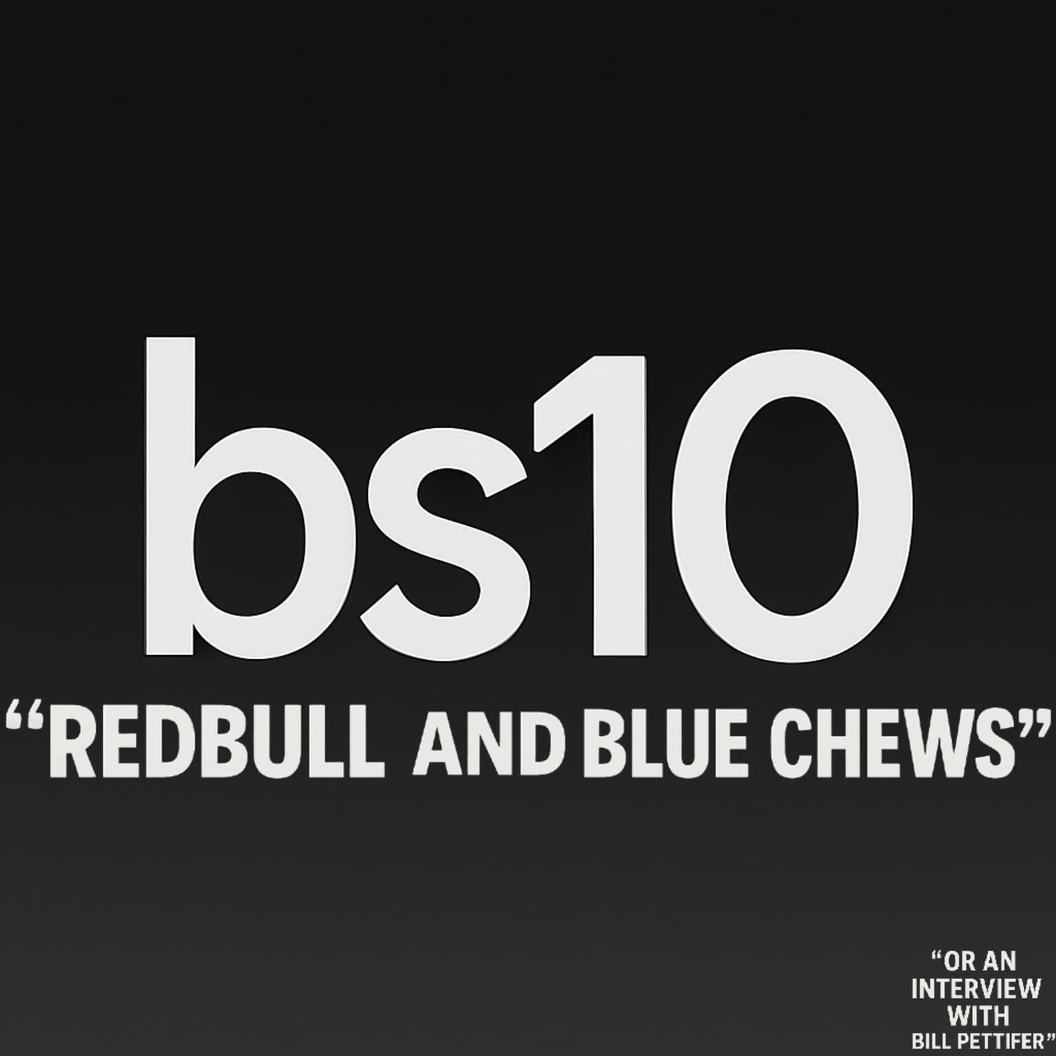 Red bull and Blue chews or an interview with @bill_pettifer artwork