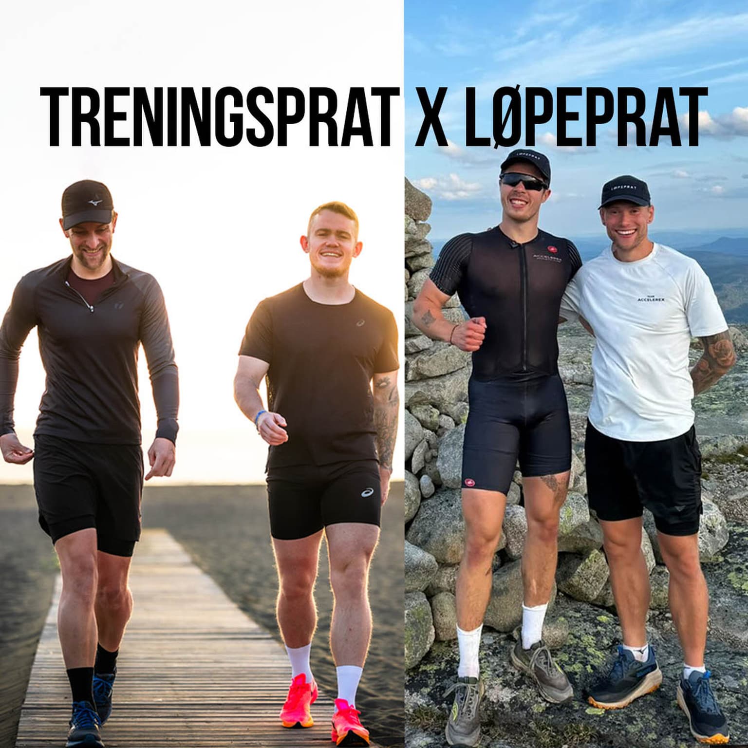 Løpeprat x Treningsprat artwork
