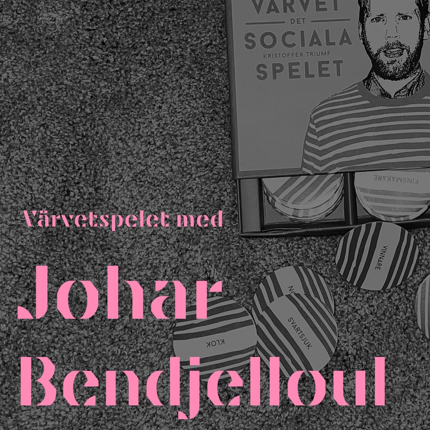 VÄRVETSPELET med Johar Bendjelloul artwork