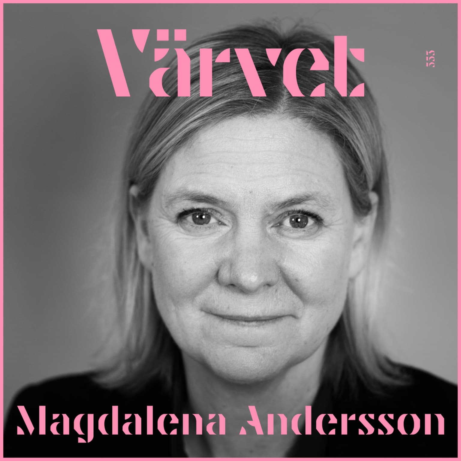 KORTVERSION #553 Magdalena Andersson artwork