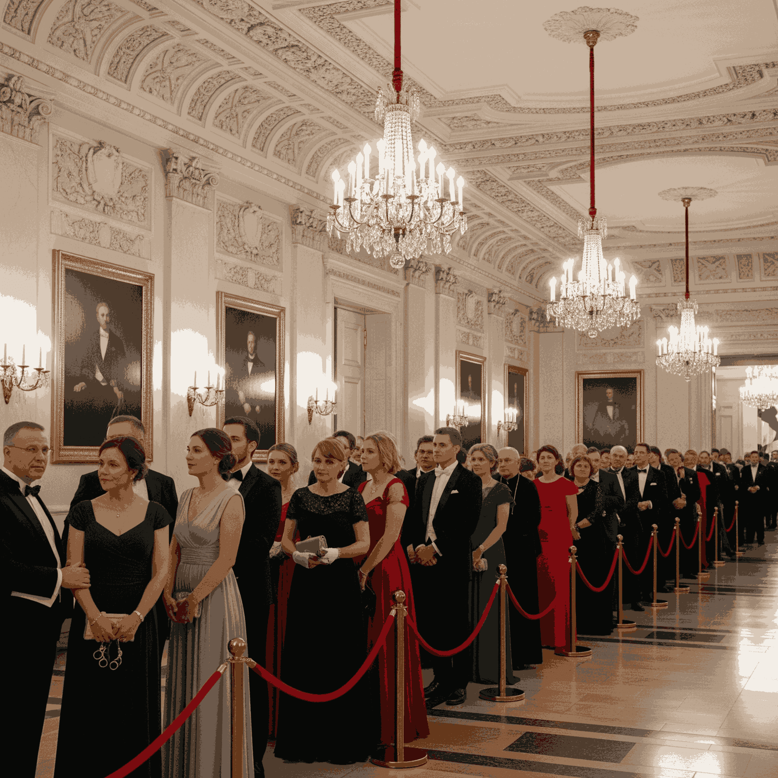 Linnan juhlat / The Presidential Independence Day Reception artwork