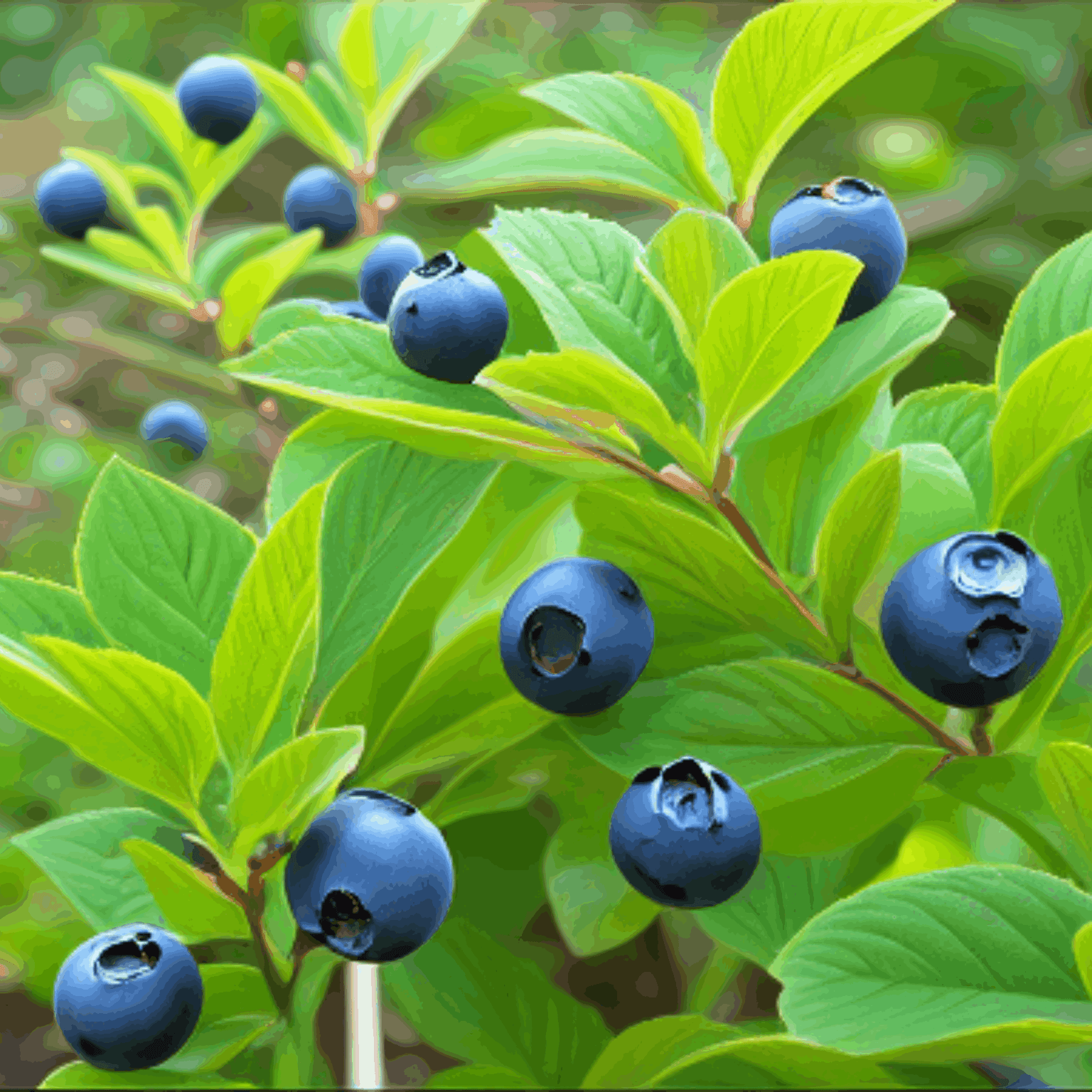 Mustikka / Blueberry artwork