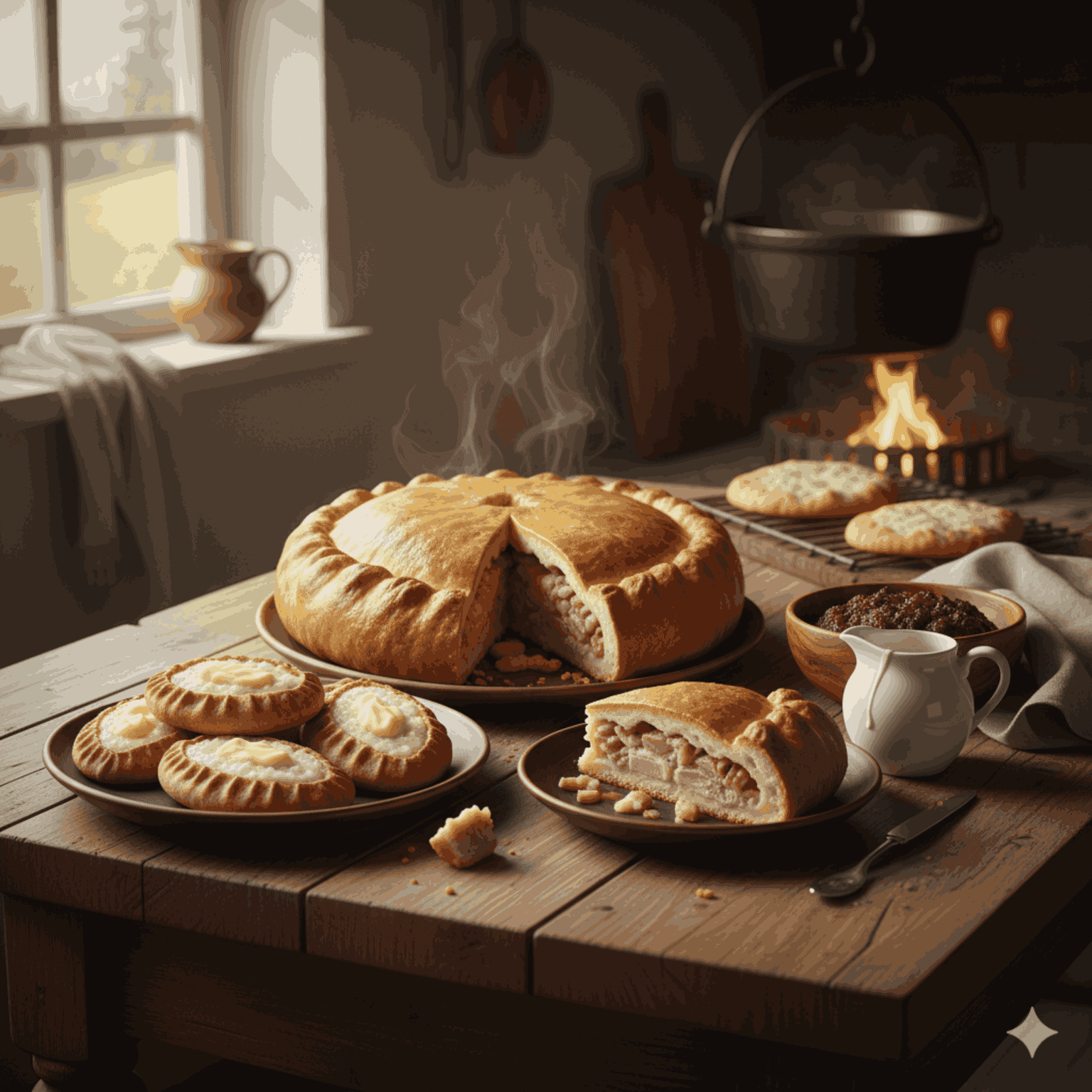 Suomalaisia ruokia / Finnish Dishes artwork